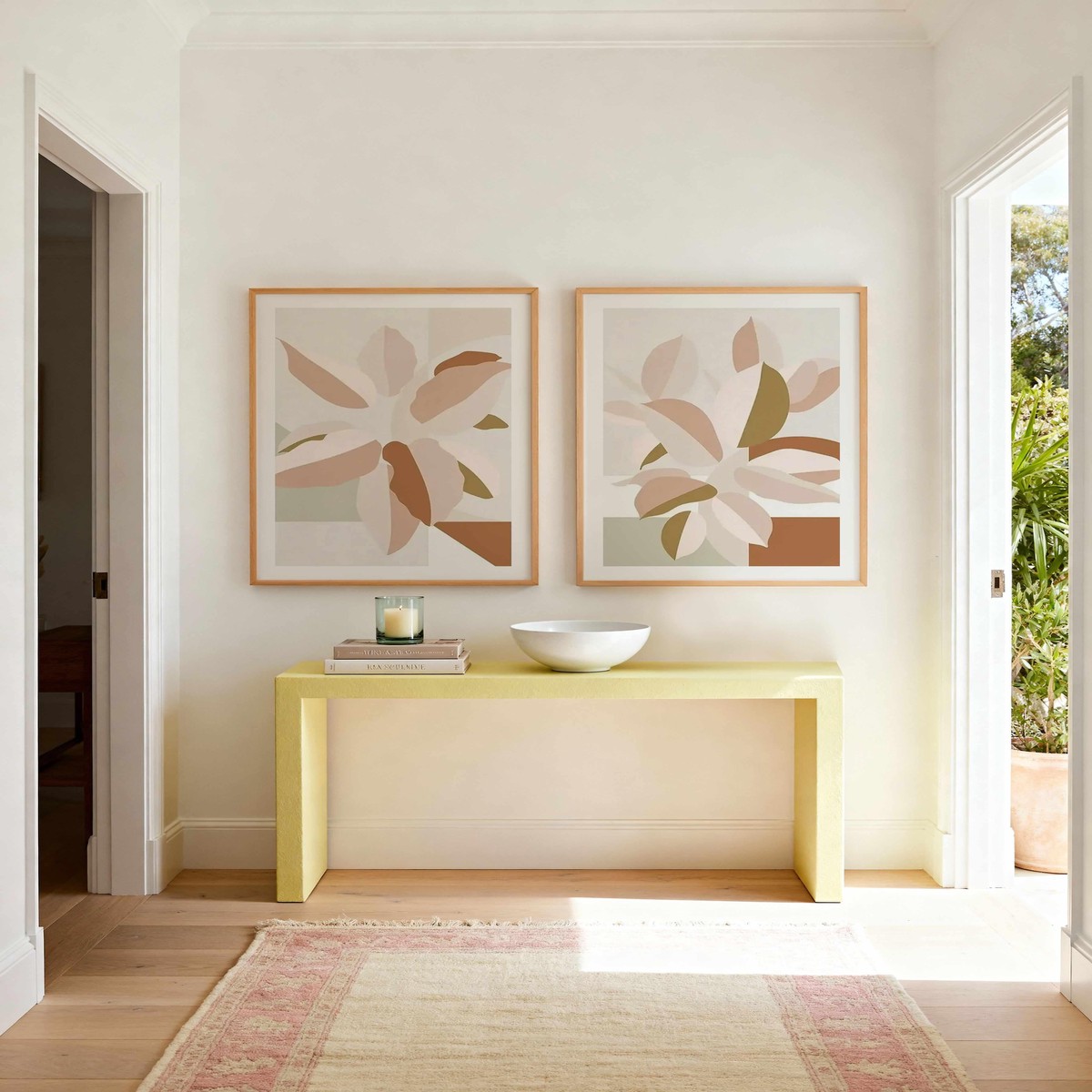 In Bloom I II Art Print Set of 2 Matching Wall Art