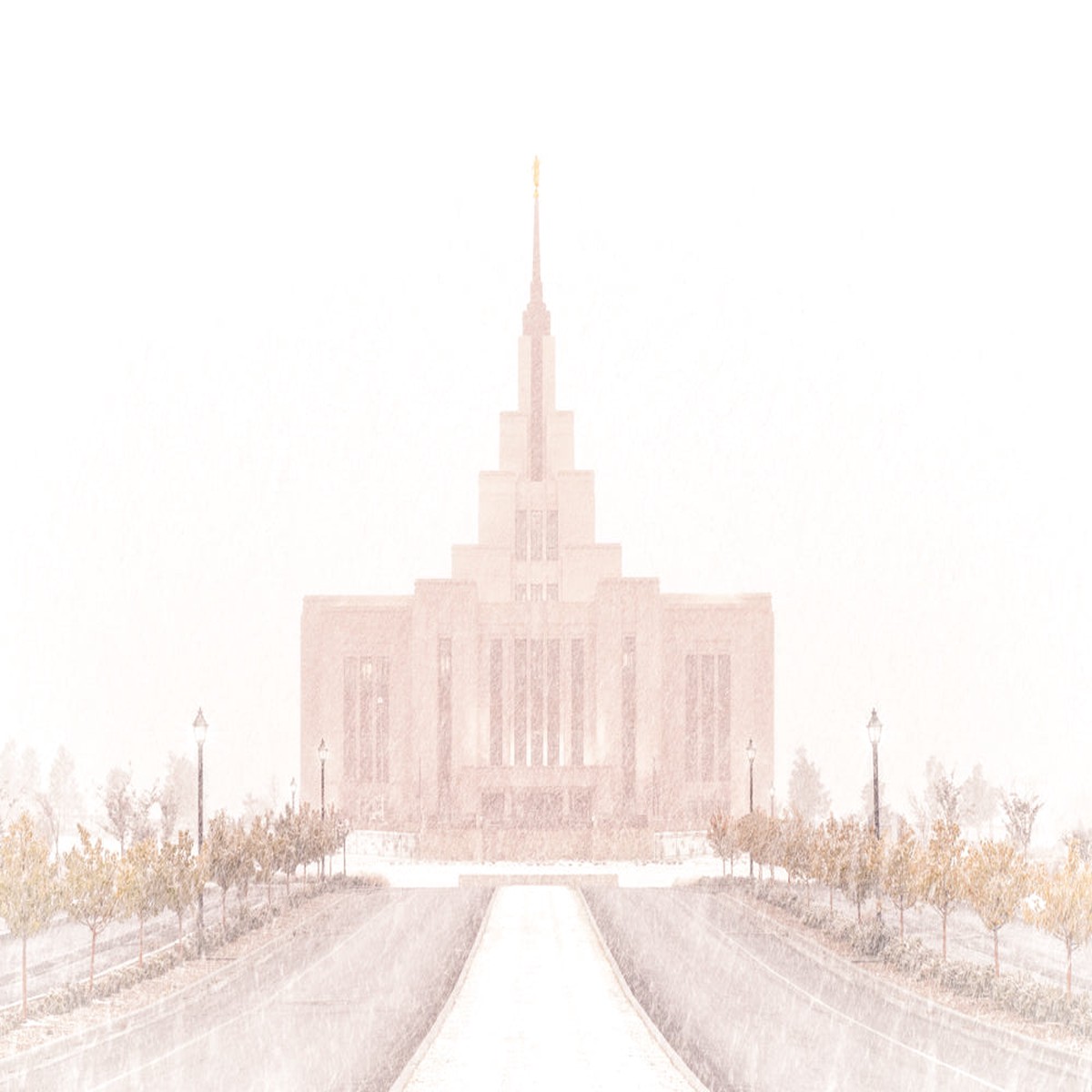 Saratoga Springs Temple - As White as Snow