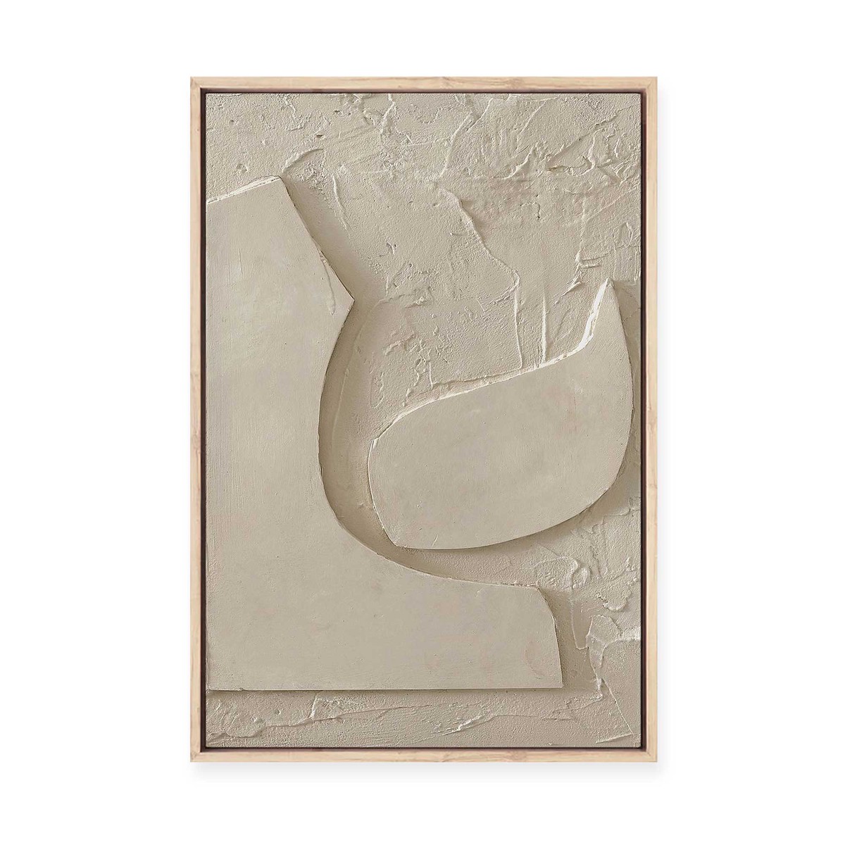 The Simple II Framed Canvas