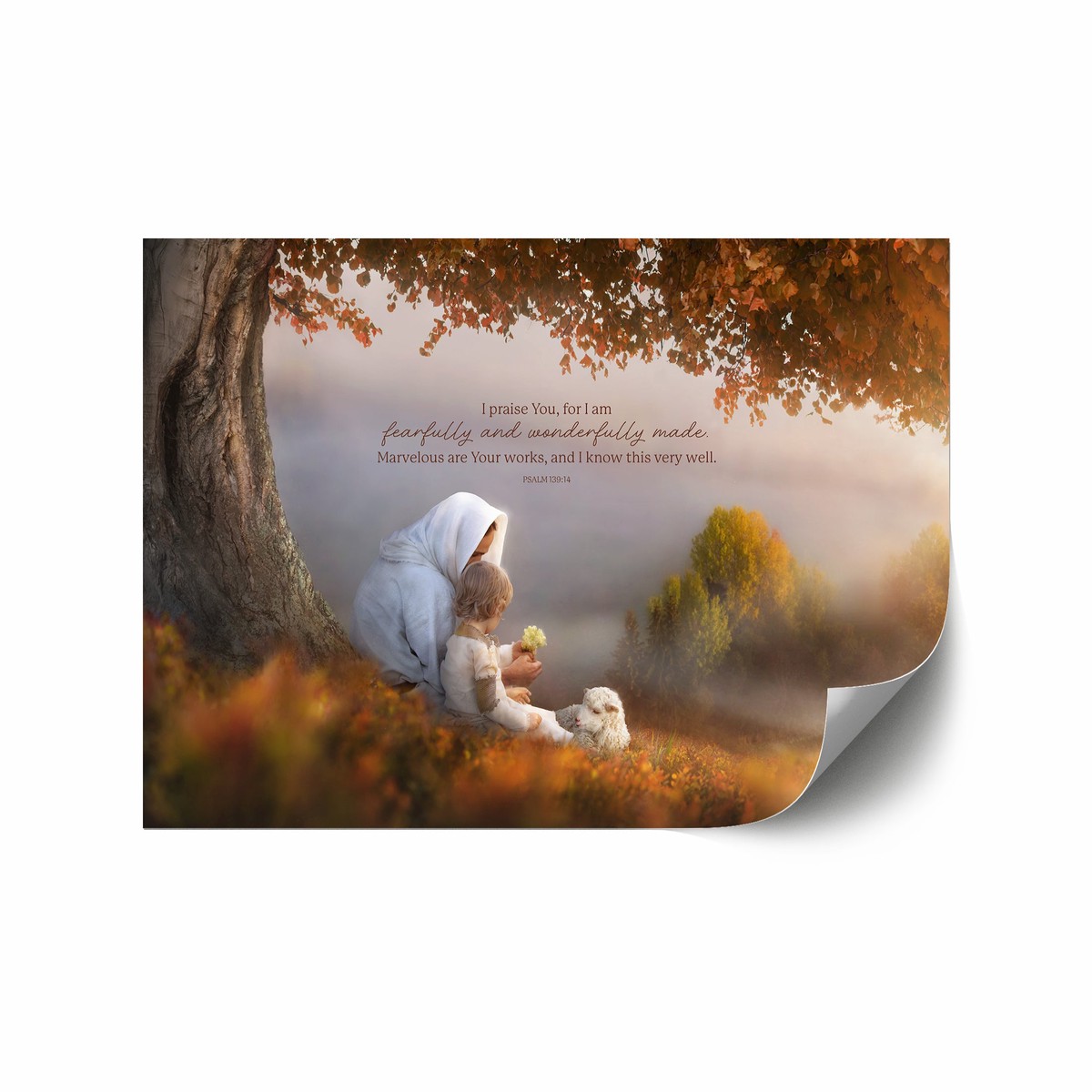 Psalm 13914 (With Promise) 12x18 repositionable poster