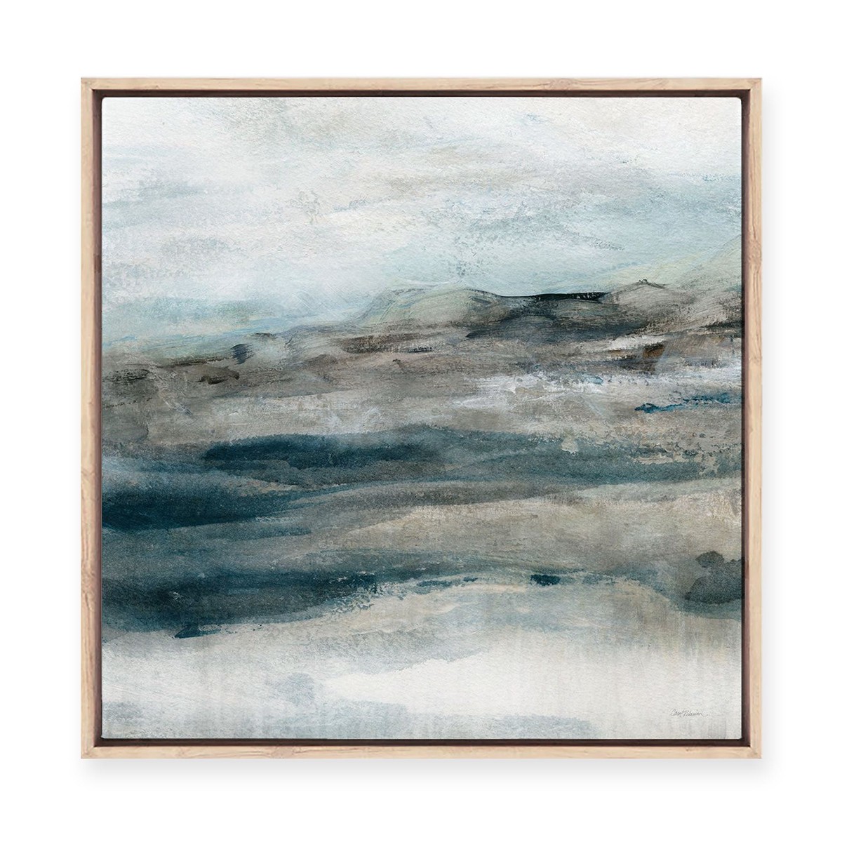 Bright Eastern Framed Canvas