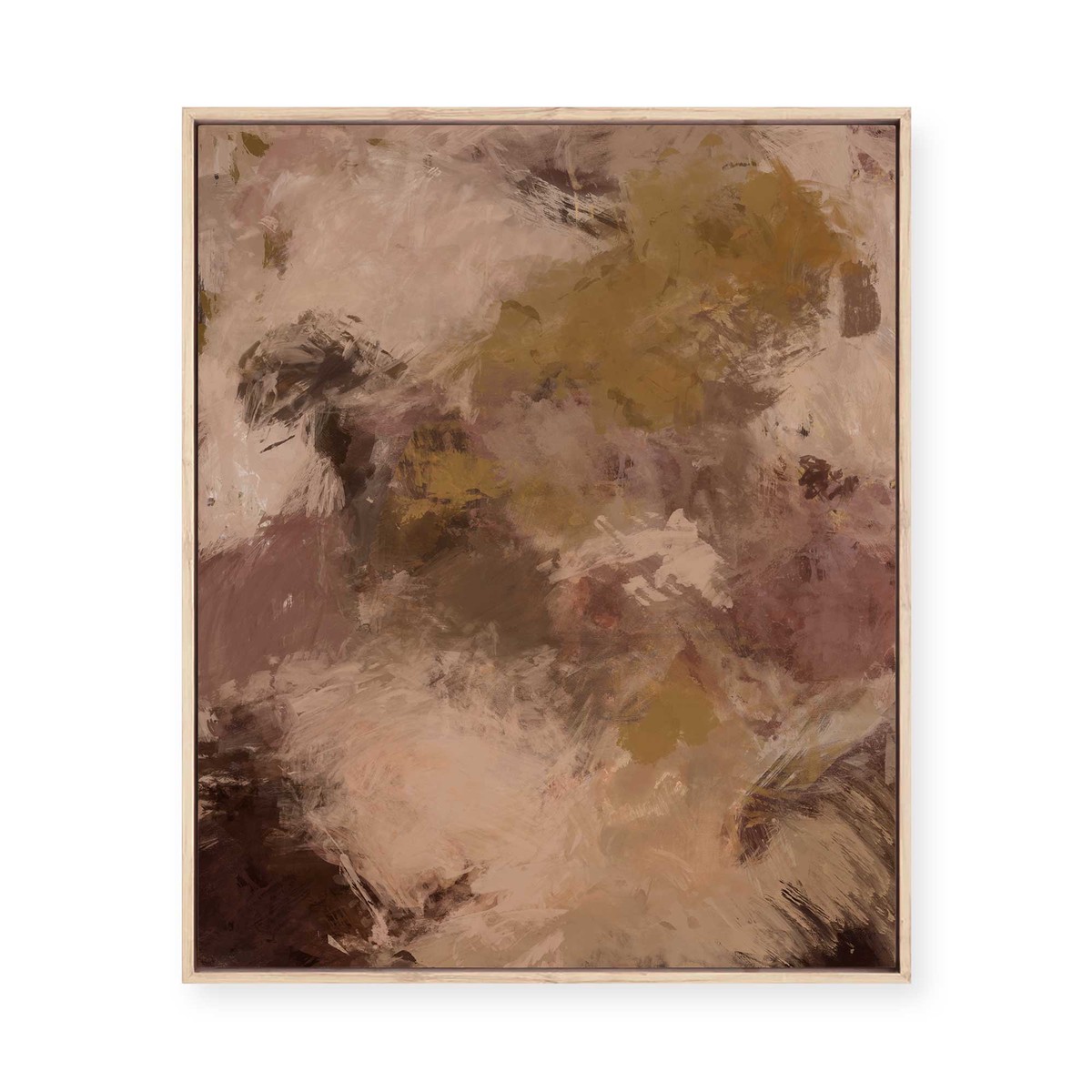 Underfoot Framed Canvas
