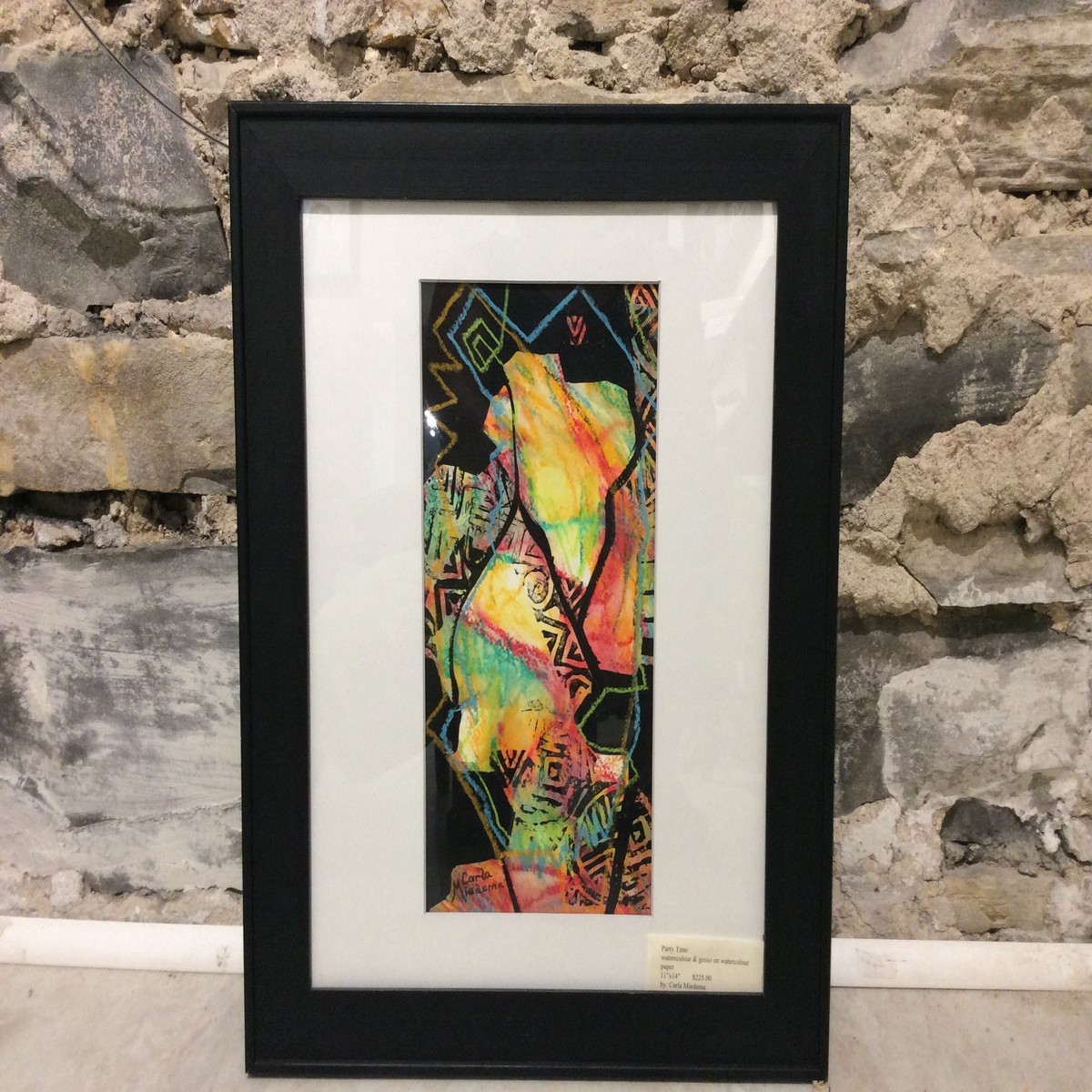 Party Time - original painting by Carla Miedema