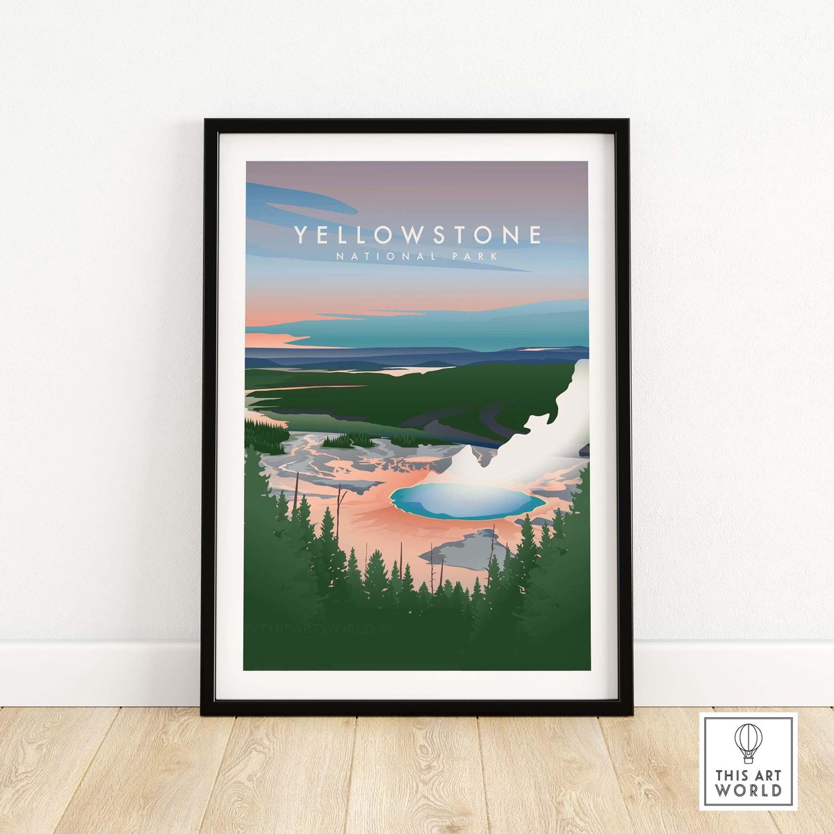 Yellowstone National Park Art