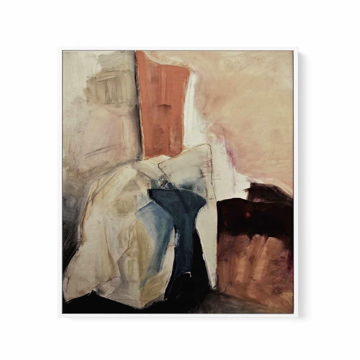 Abstract Still Life by Doris Schmitz Framed Canvas Art Print