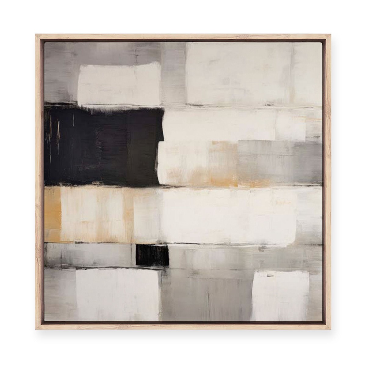 Bold Abstraction I Framed Canvas