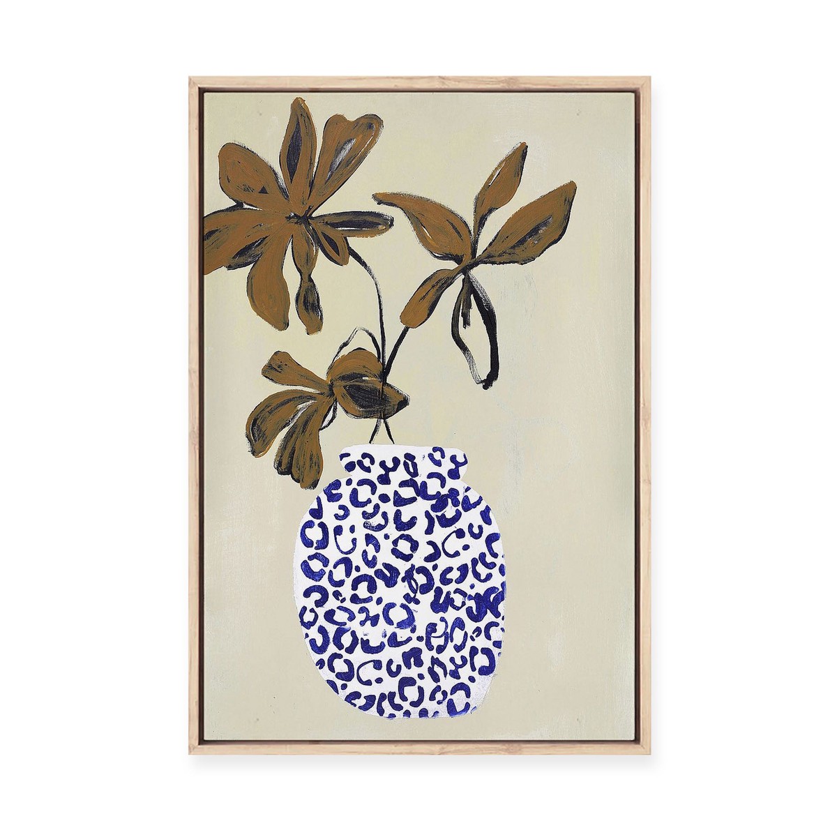 The Right Ambience Framed Canvas