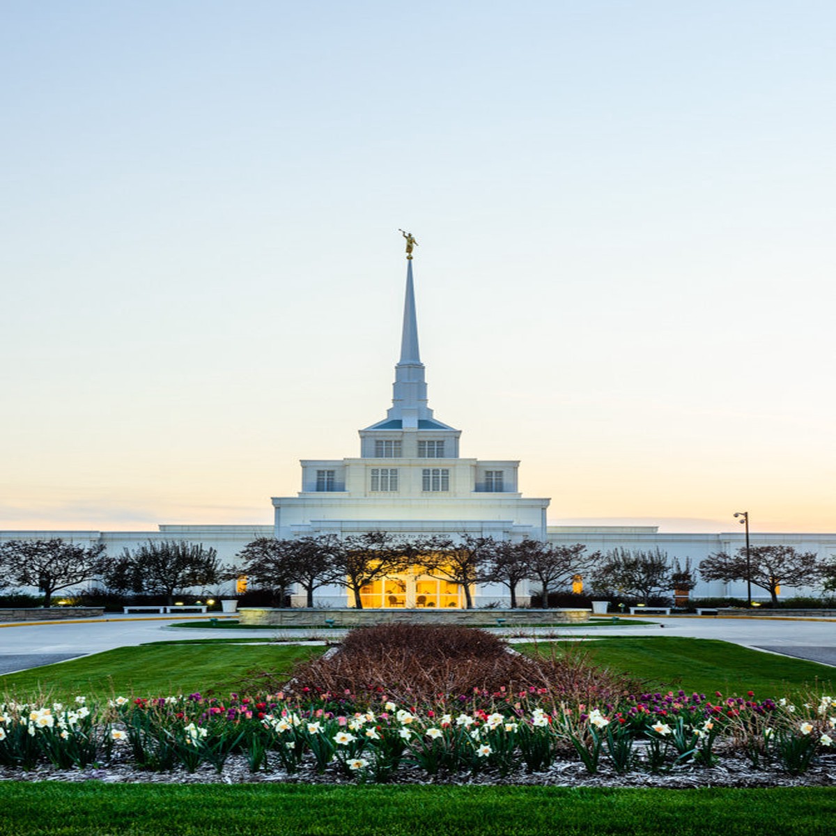 Billings Temple - Evening Sky