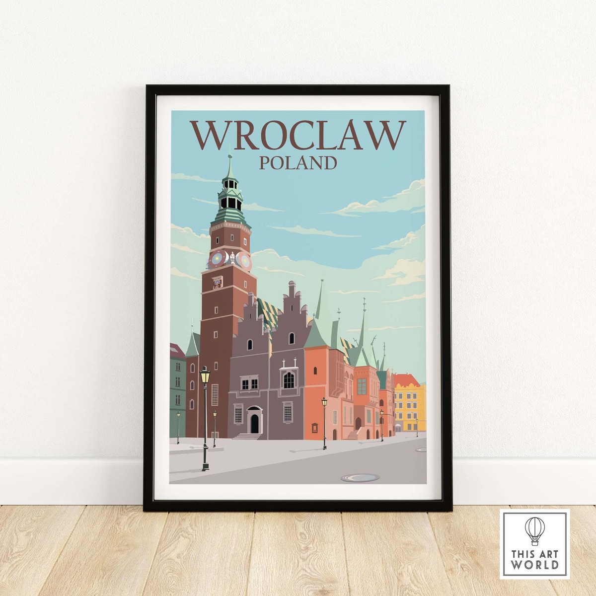 Wroclaw Poster Poland Print