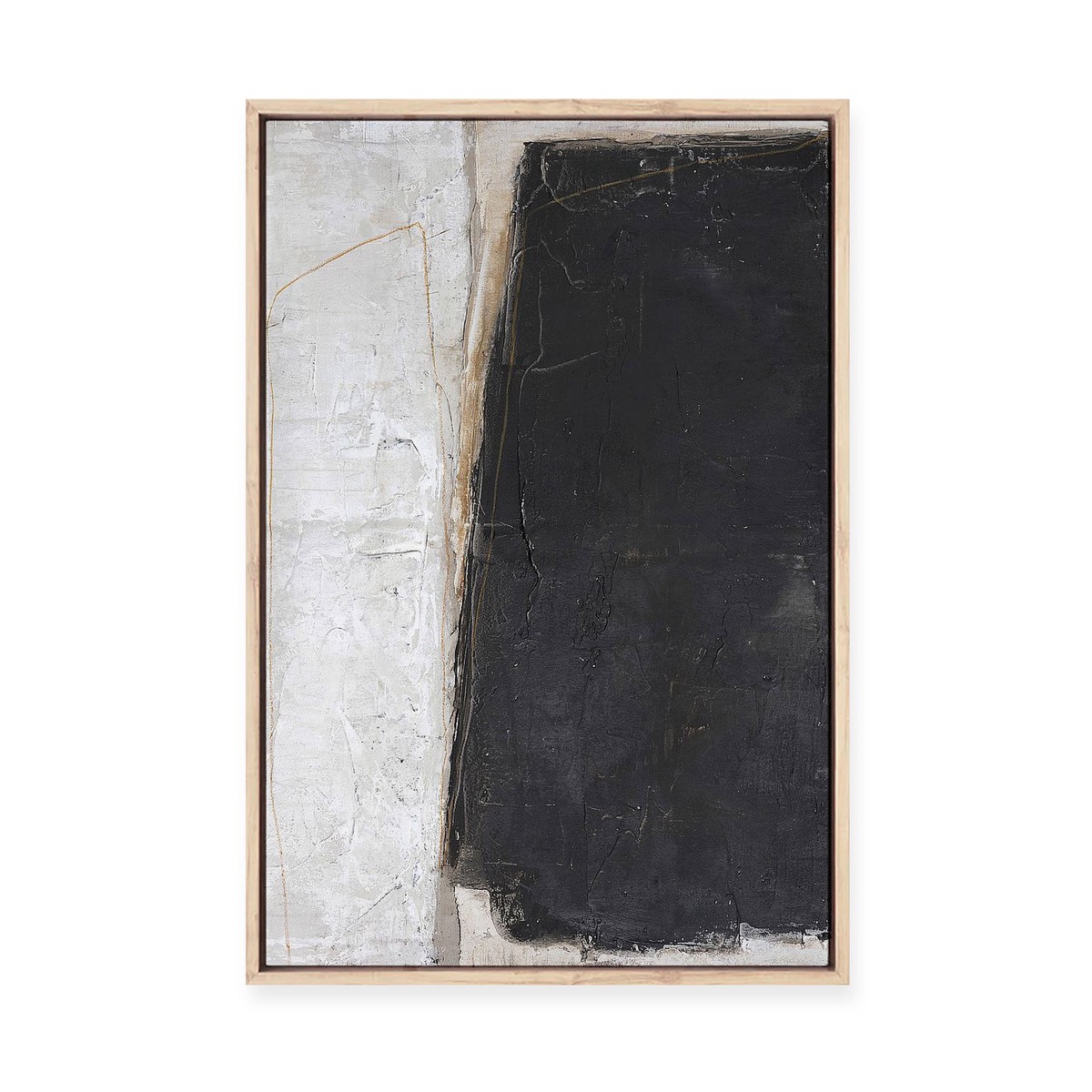 Blackout Framed Canvas