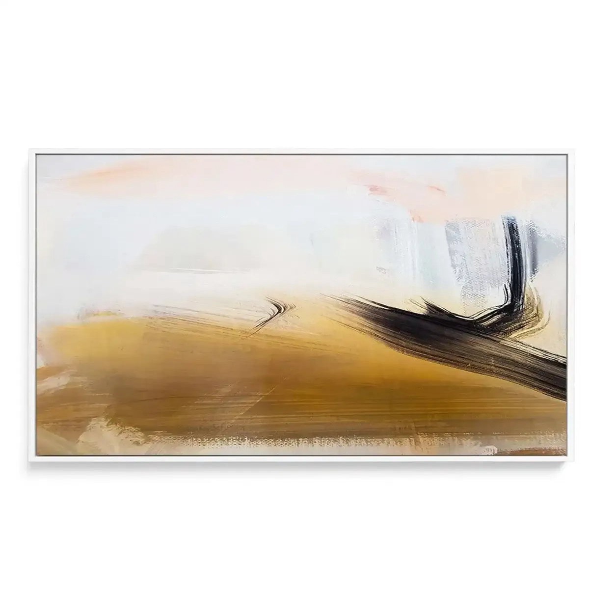 Abstract II Vienna Framed Canvas Art Print