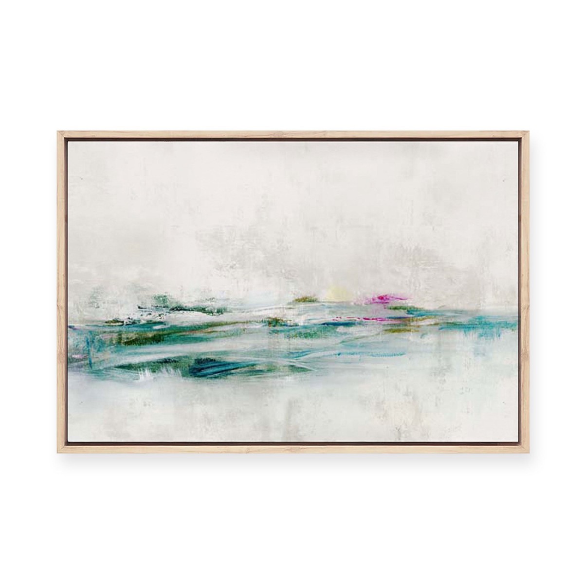 The Distant Future Framed Canvas