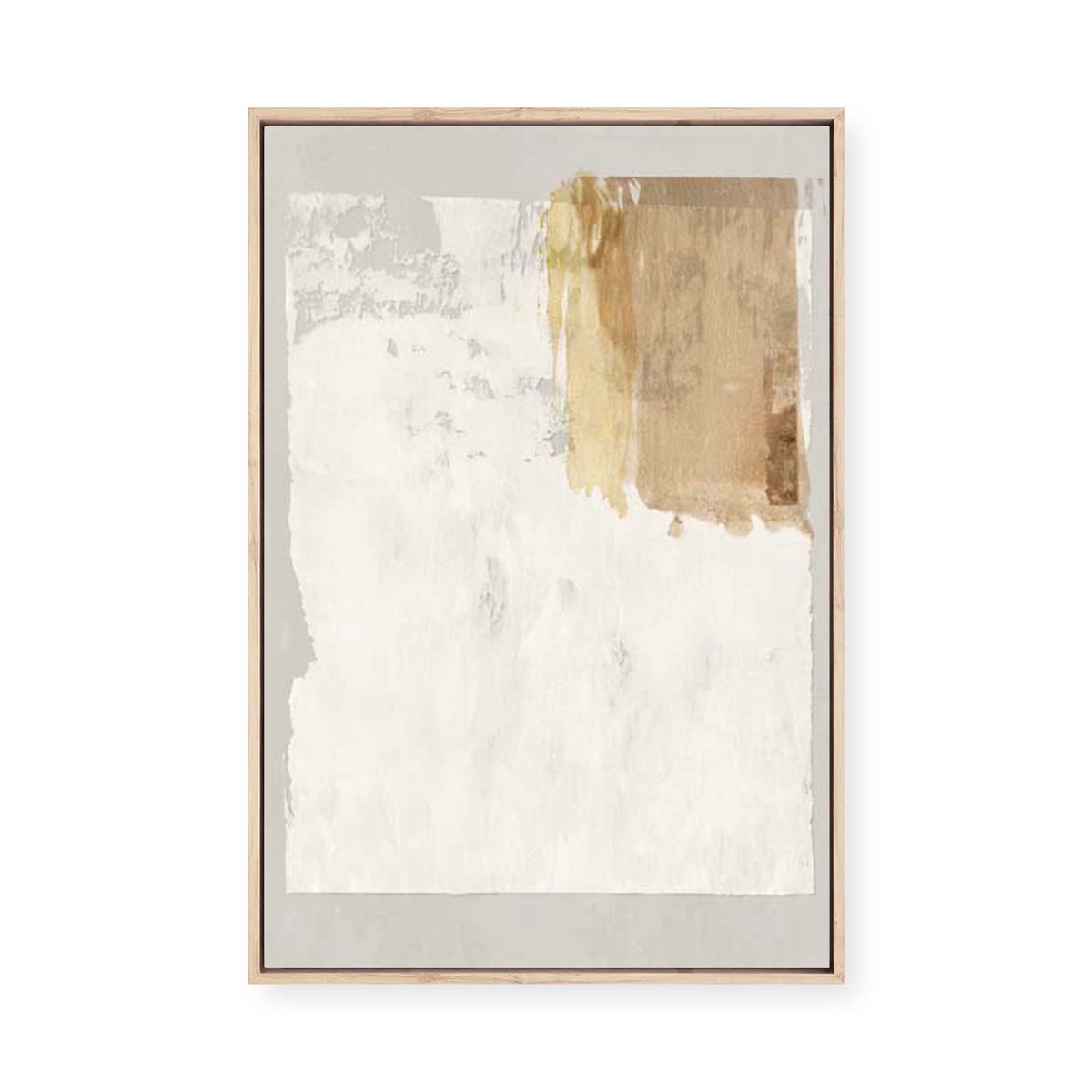 Timeless Textures I Framed Canvas