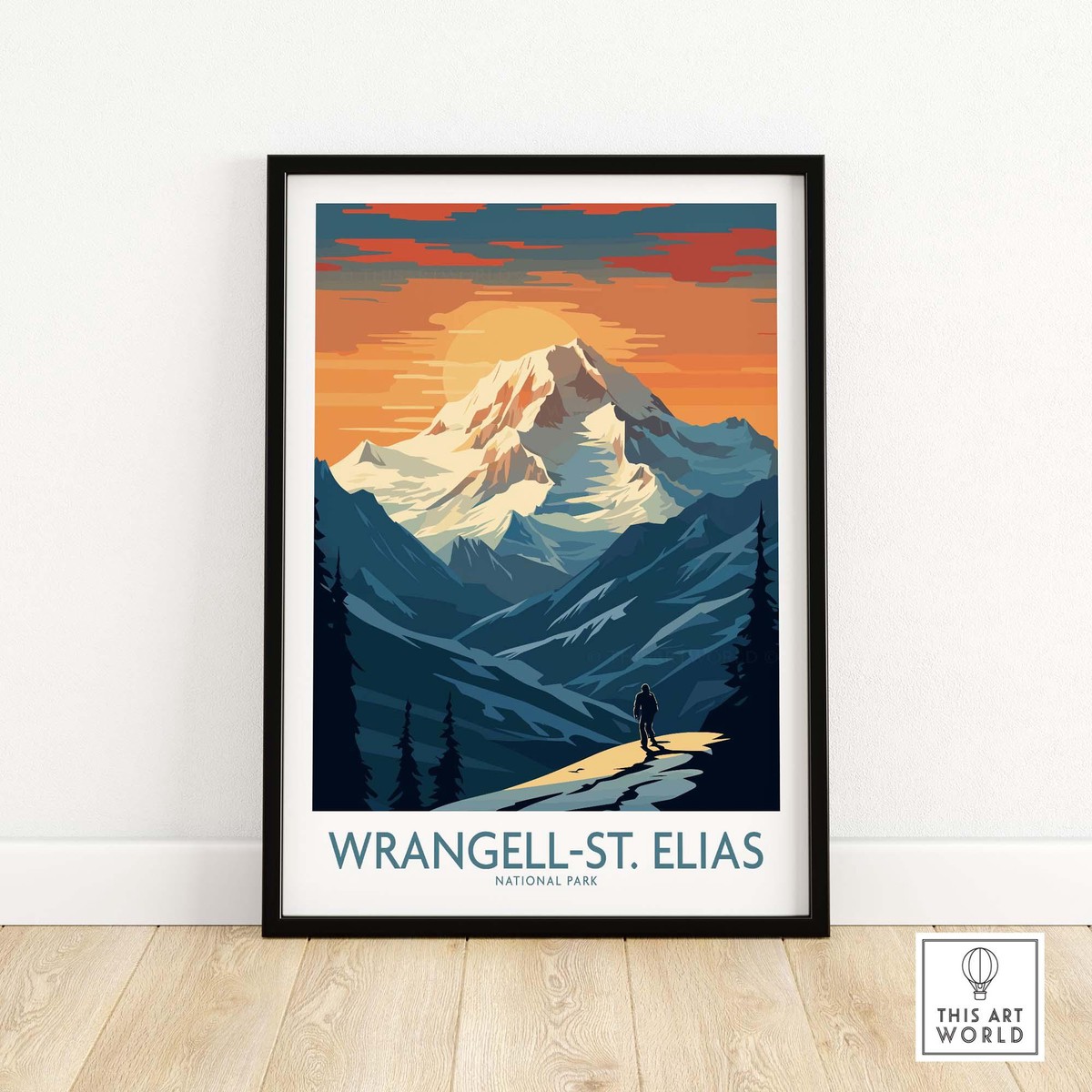 Wrangell-St Elias National Park Print