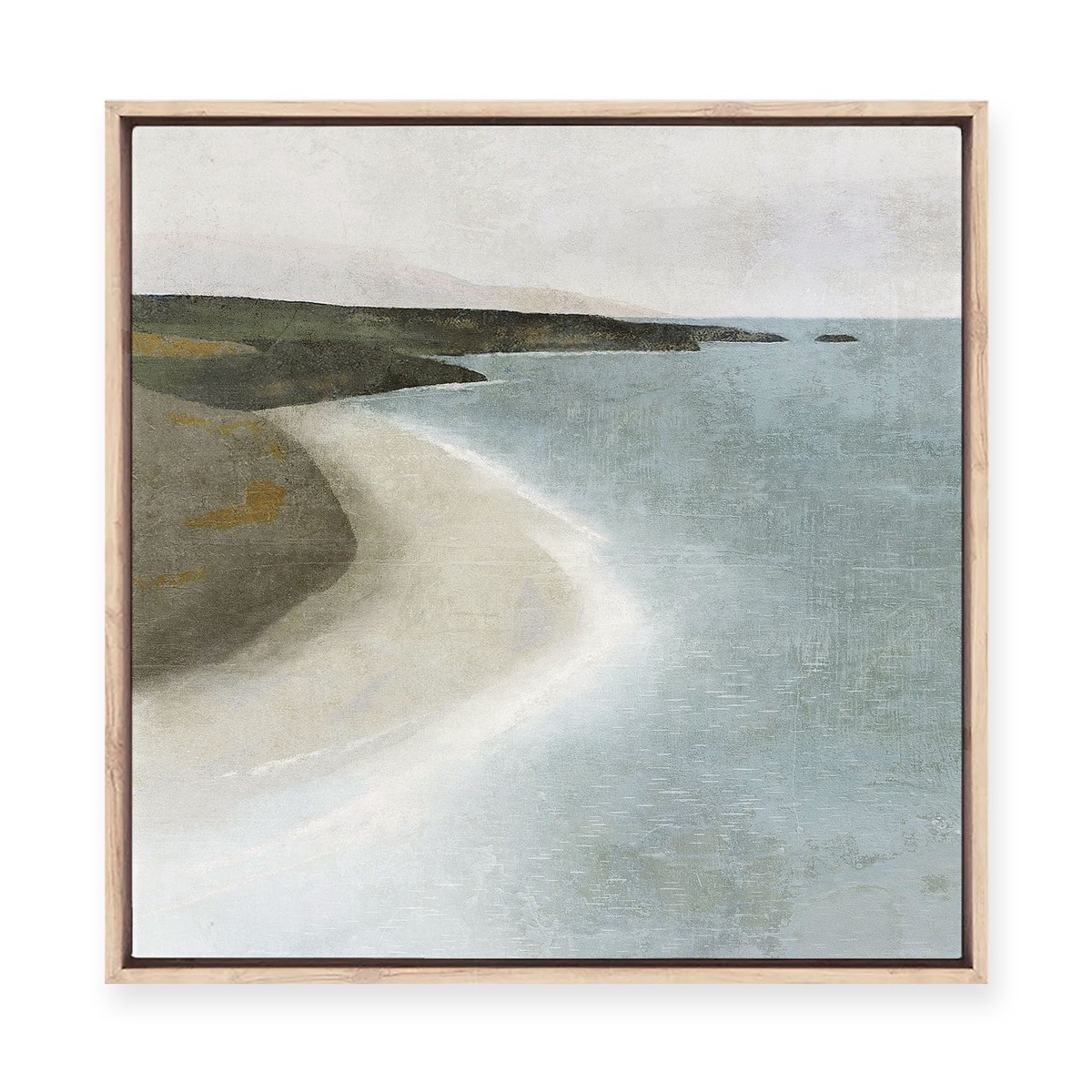 Block Island Framed Canvas