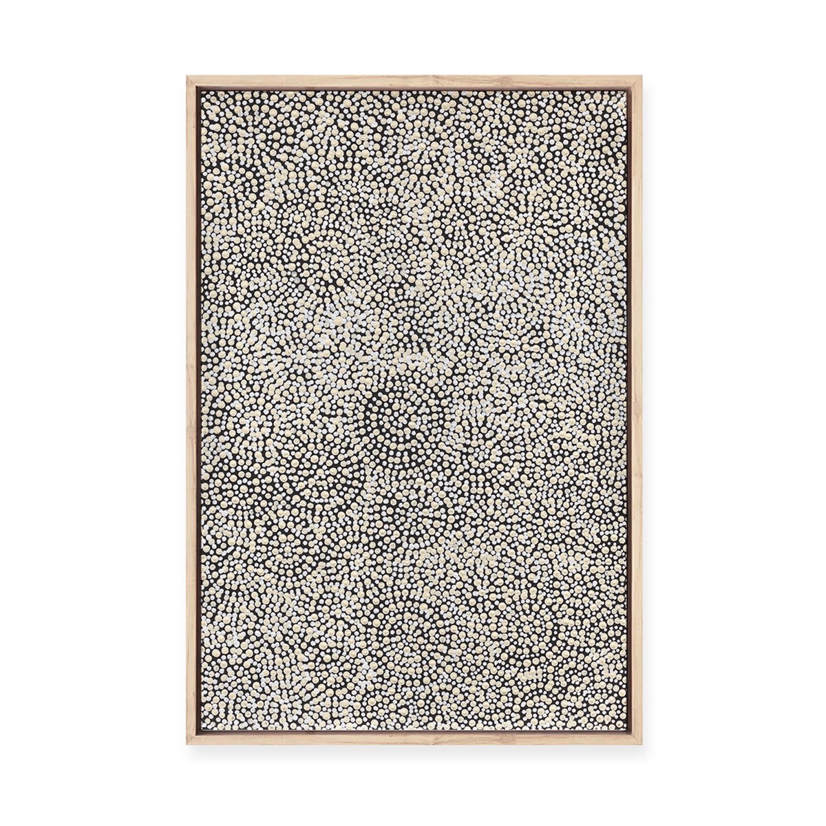 Warna Jukurrpa (Snake Dreaming) No1 Framed Canvas Print