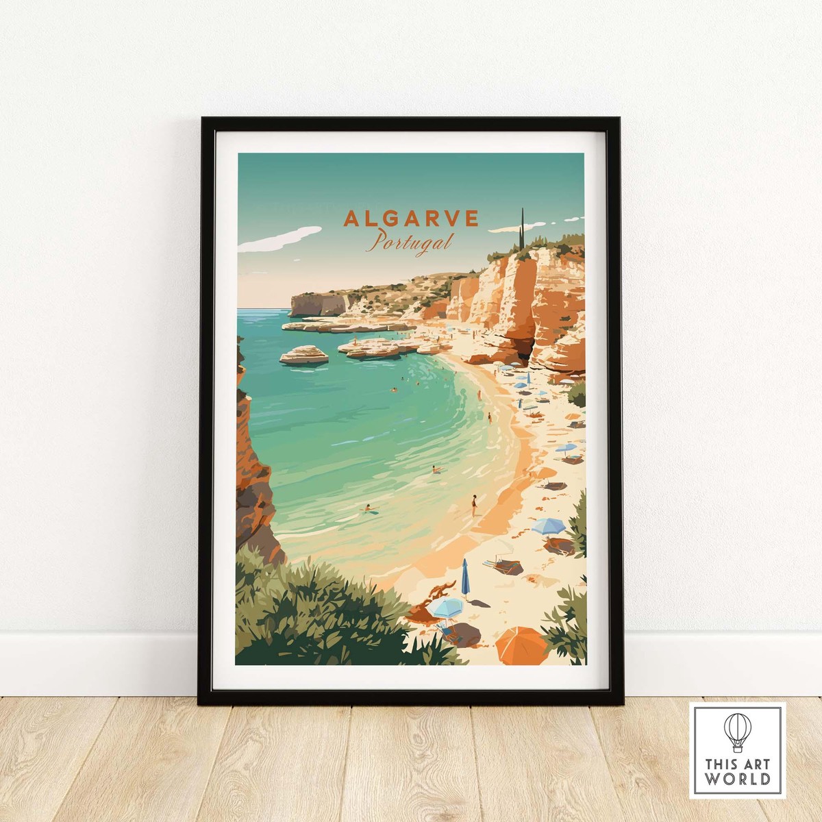 Algarve Beach Poster