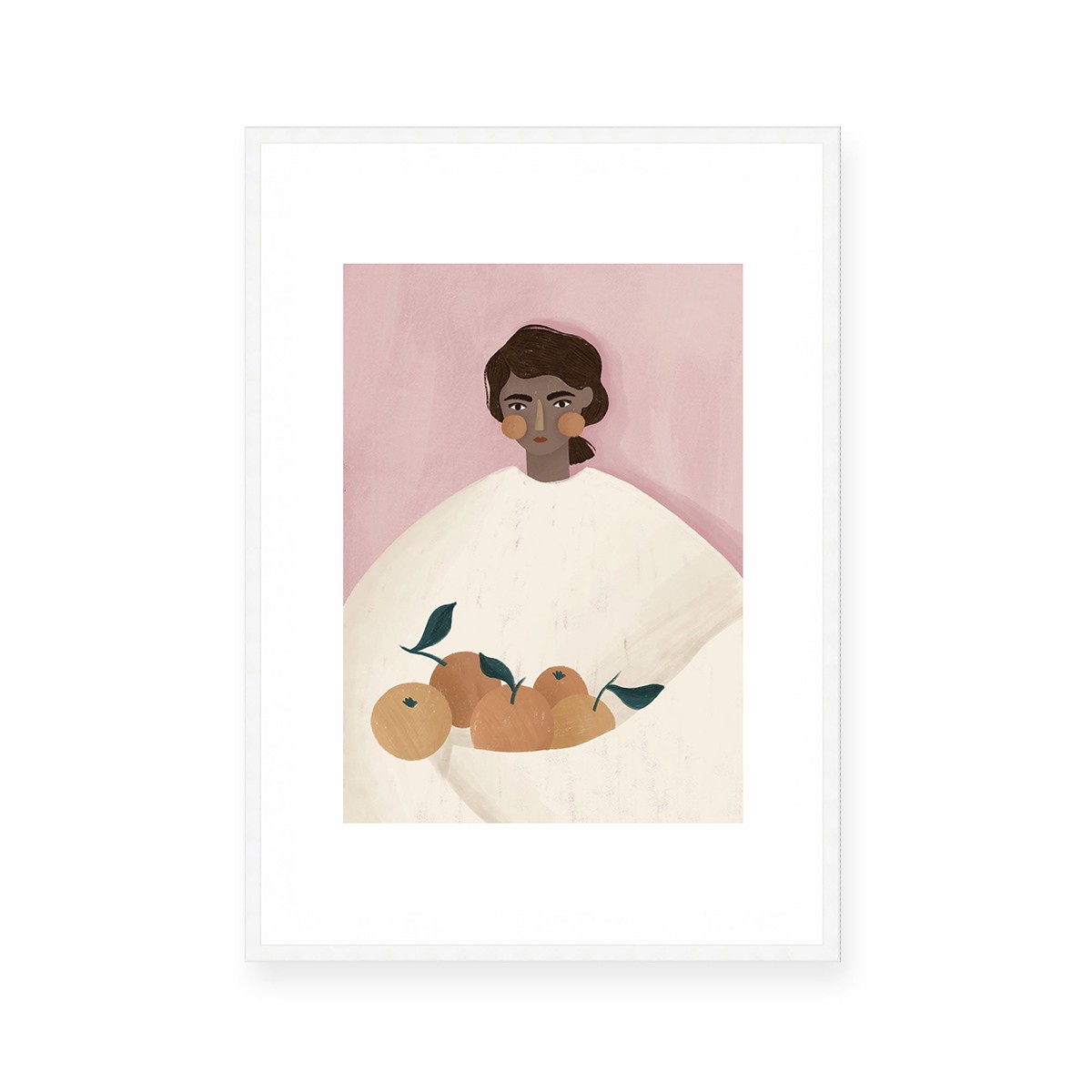 Woman with Oranges