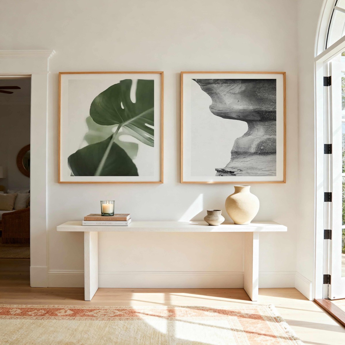 Island Luxe I II Art Print Set of 2 Matching Wall Art