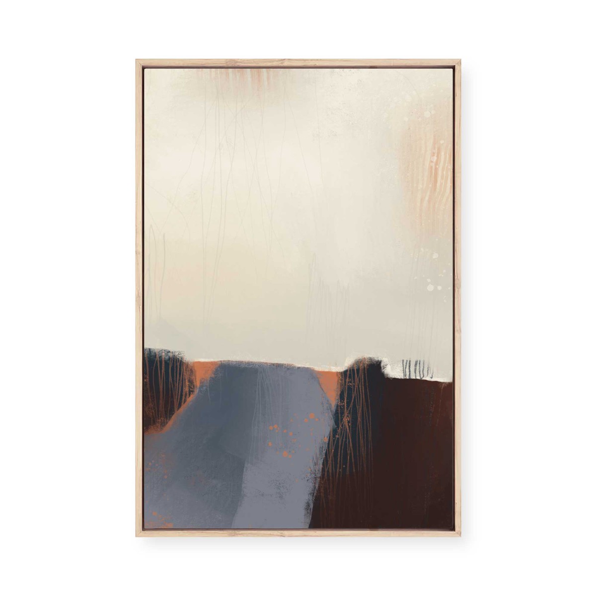 Texture of Dreams Framed Canvas