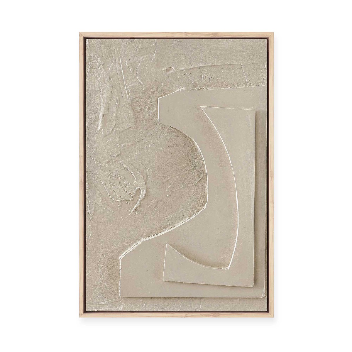 The Simple I Framed Canvas