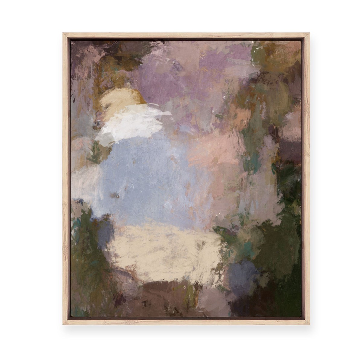 Beneath the Pines Framed Canvas