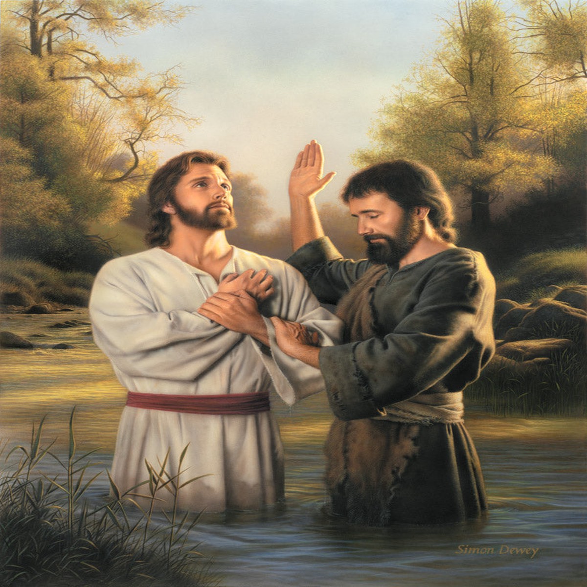 To Fulfill All Righteousness by Simon Dewey