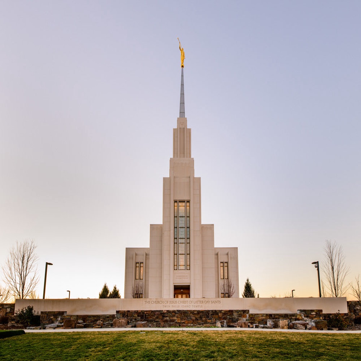 Twin Falls Temple - Temple -Sign