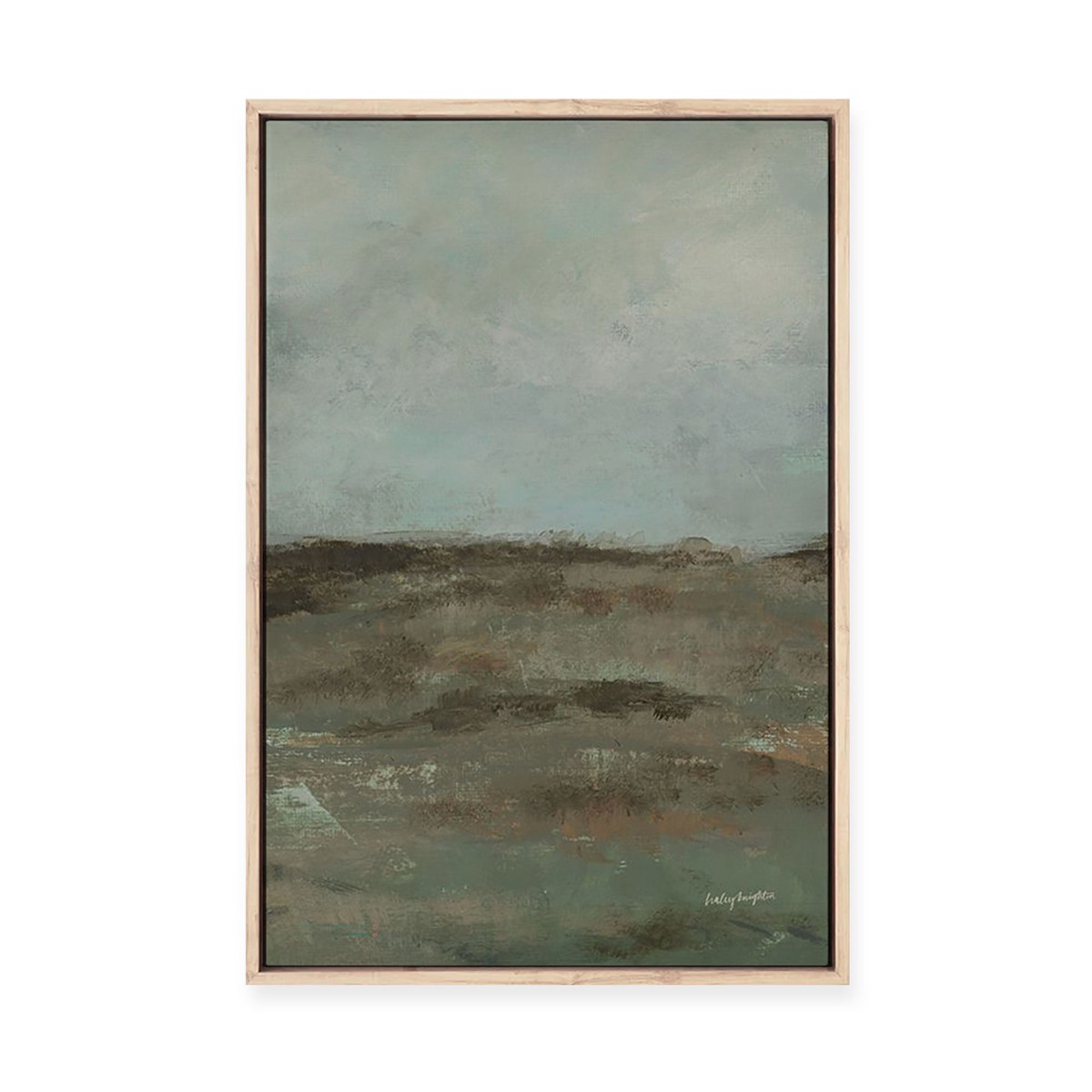 The Dunes II Framed Canvas