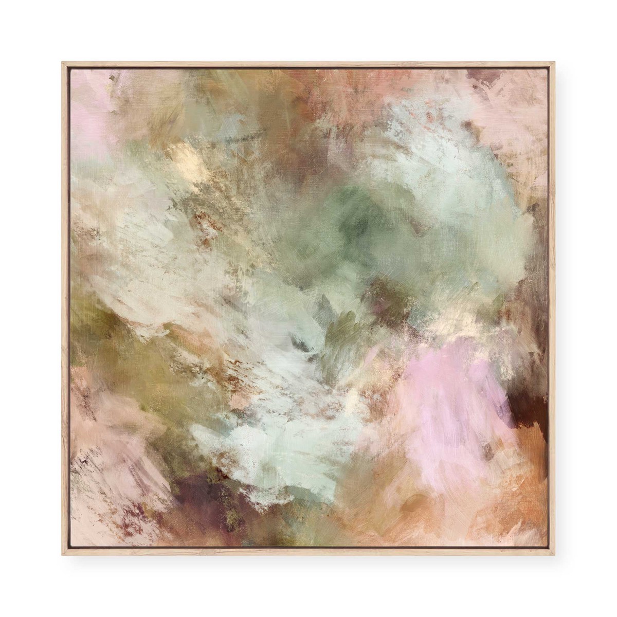 A Place to Wait Framed Canvas