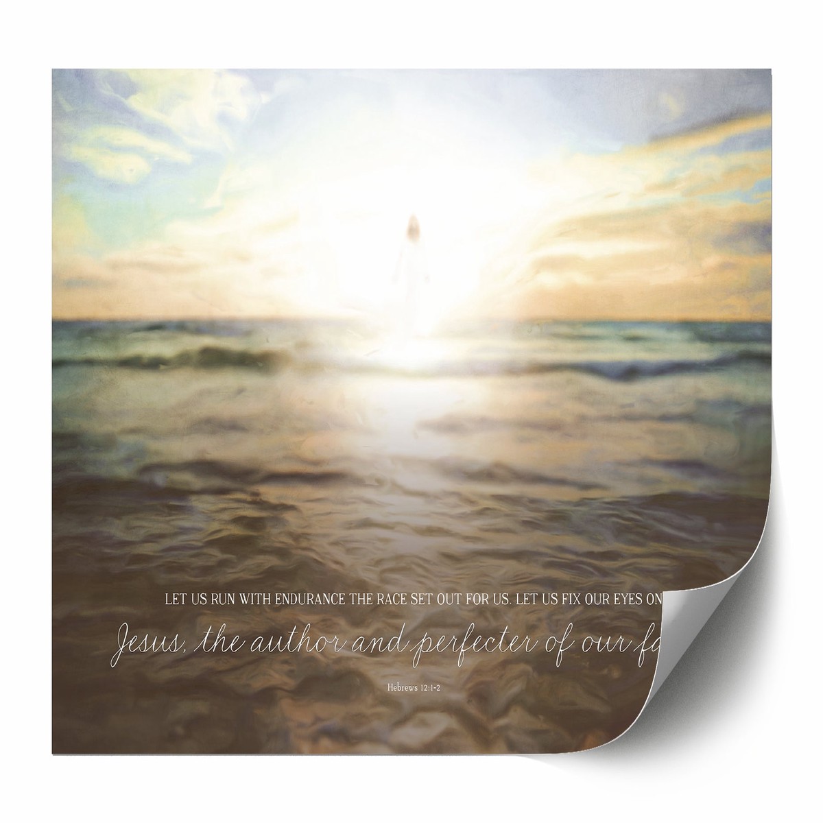 Hebrews 121-2 (The Pathway) 12x18 repositionable poster