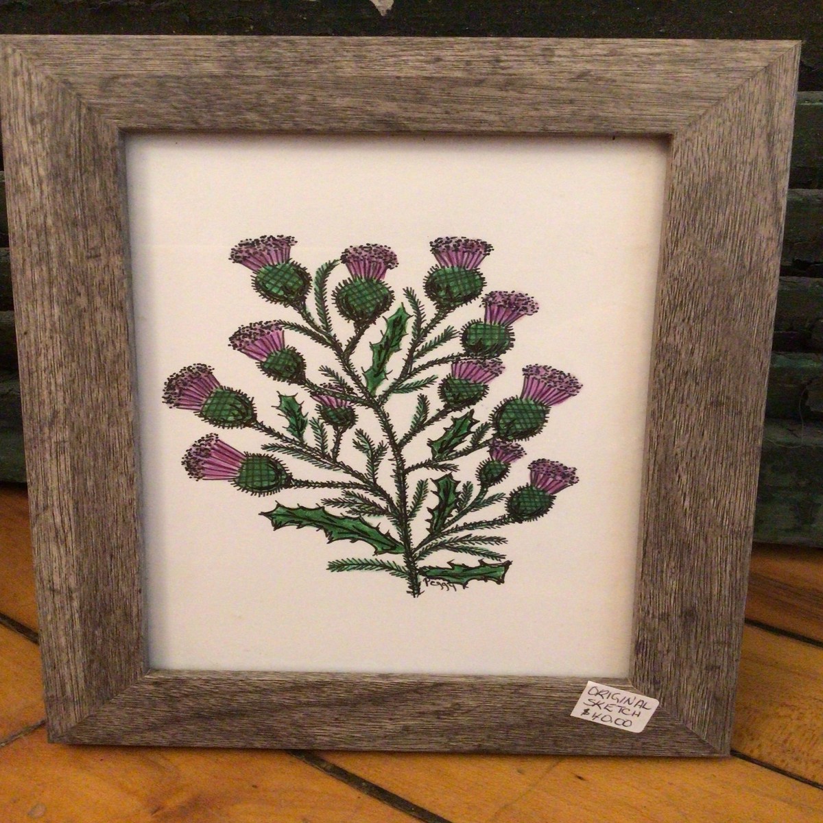 Original watercolours by Peggy Davidson