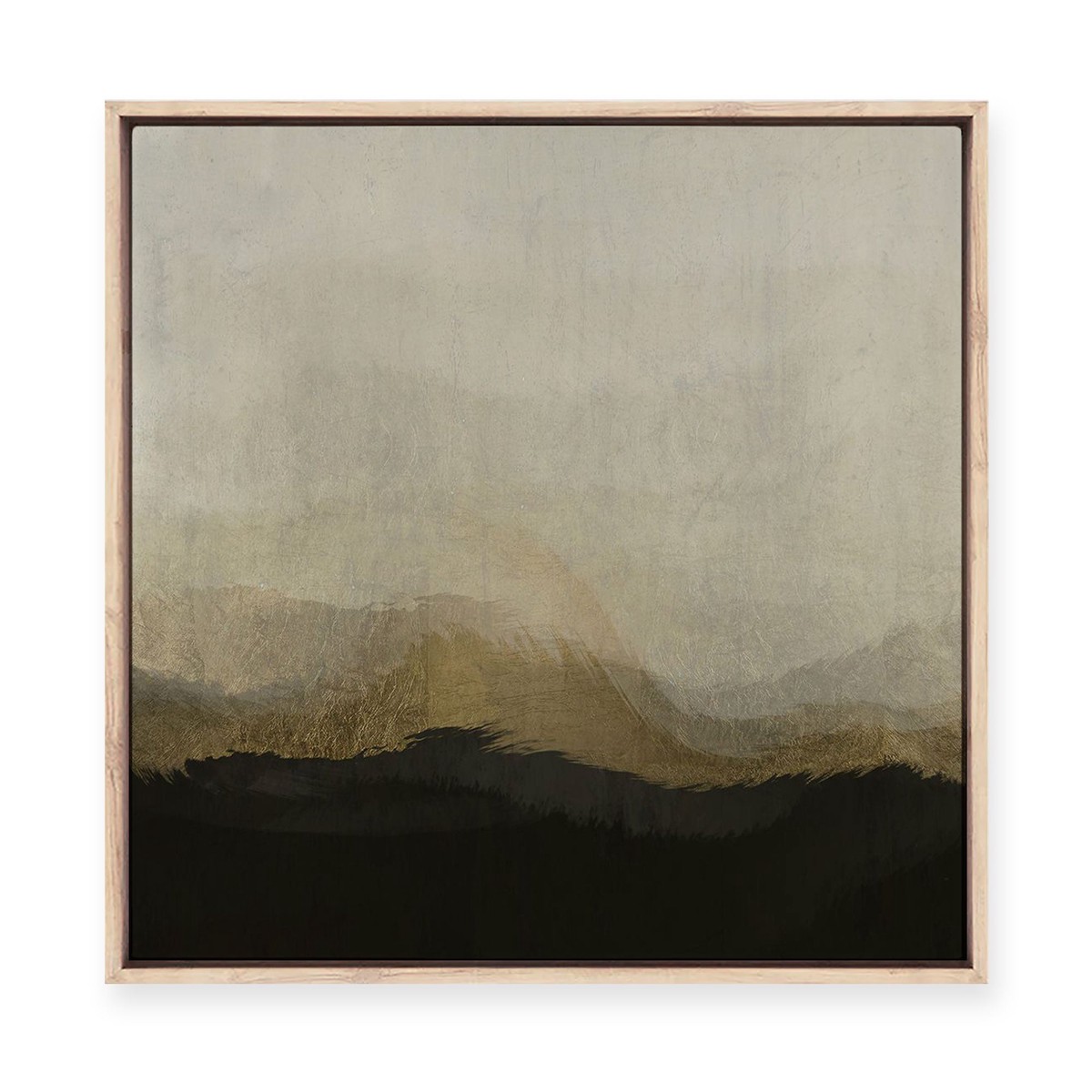Calculated Framed Canvas
