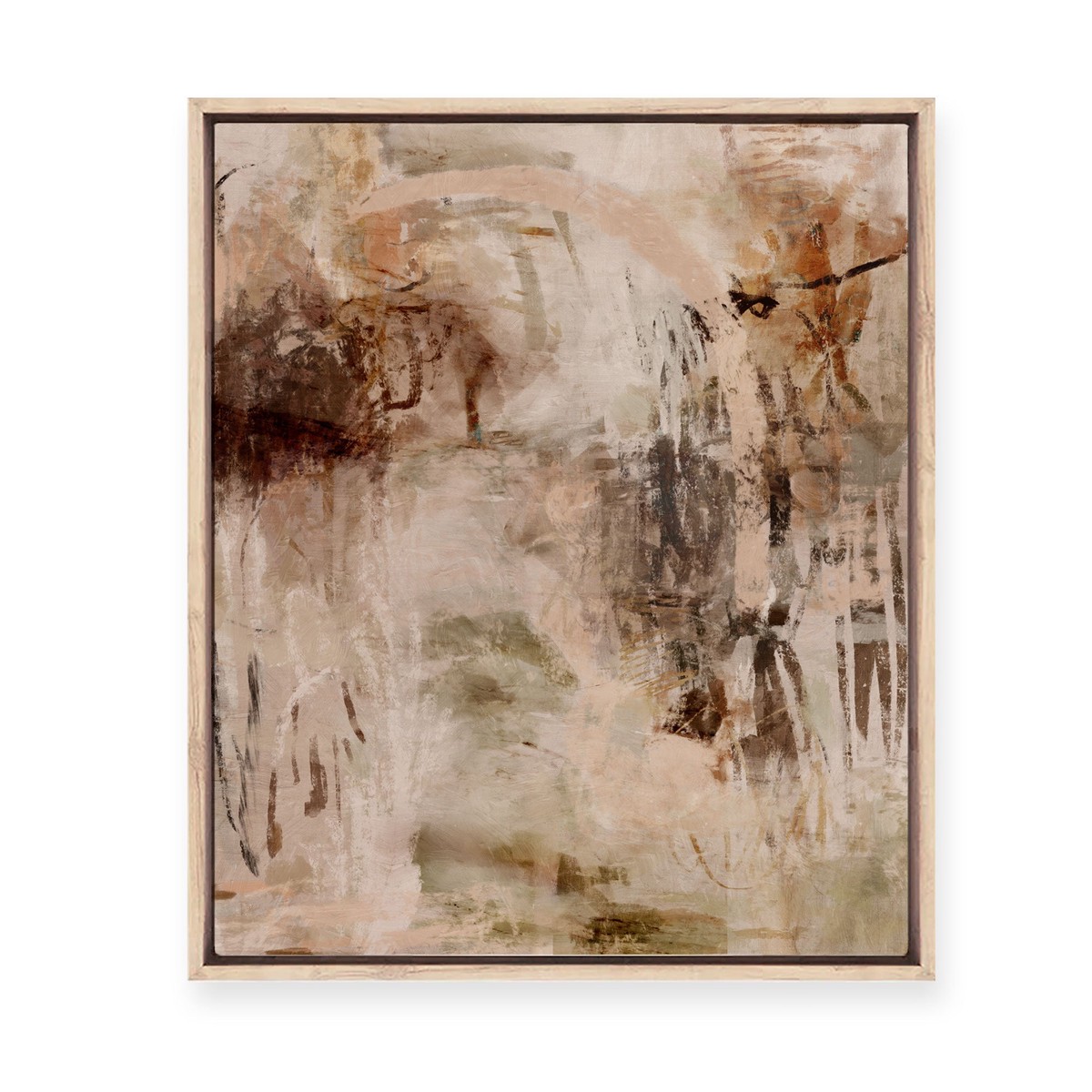 The Veil Framed Canvas