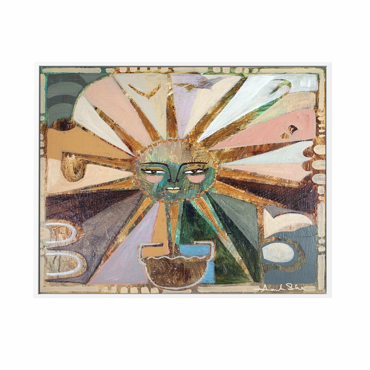 Abundance by Amanda Skye Framed Canvas Art Print