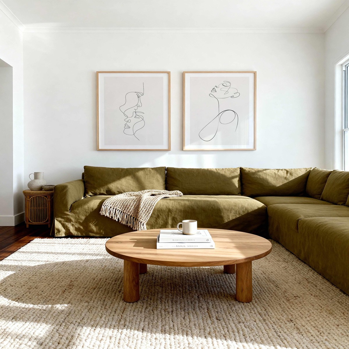 Line Figure III V Art Print Set of 2 Matching Wall Art