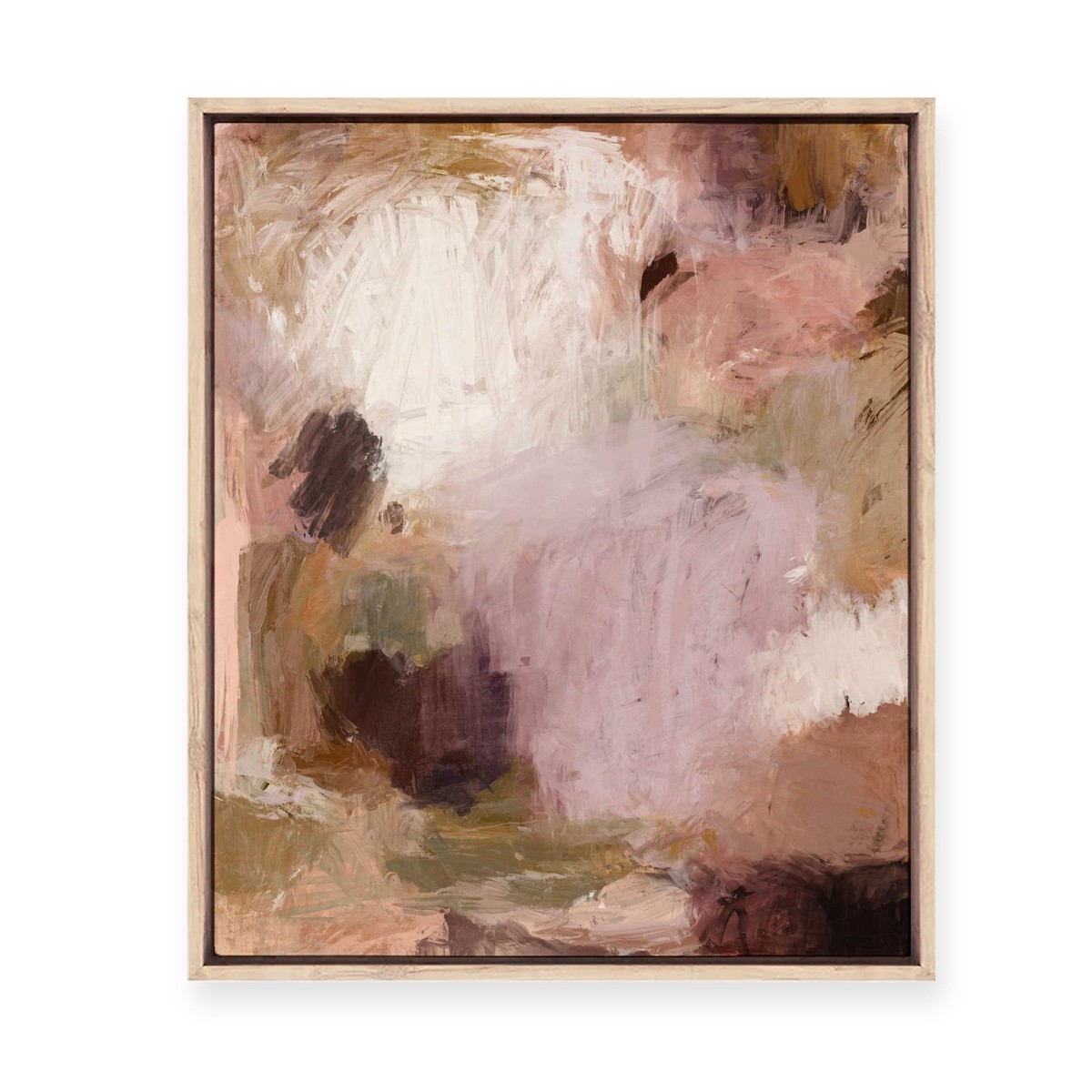 Traces Remain Framed Canvas