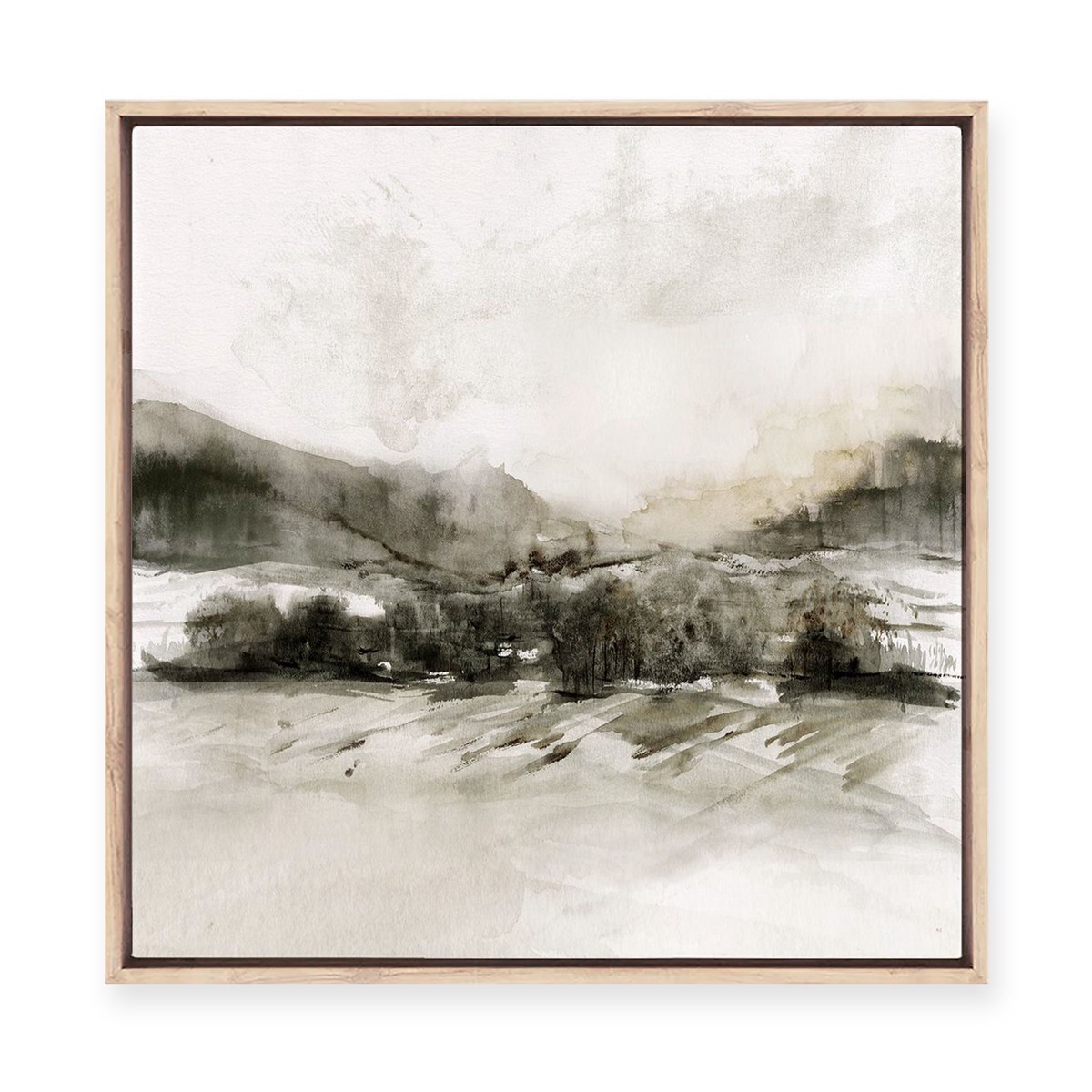 Turnwood Falls I Framed Canvas
