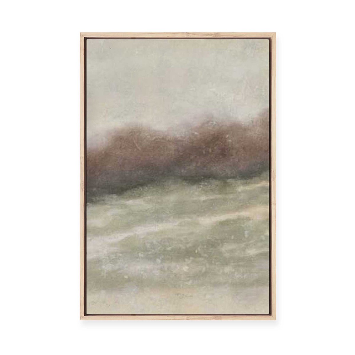 The Distancing II Framed Canvas