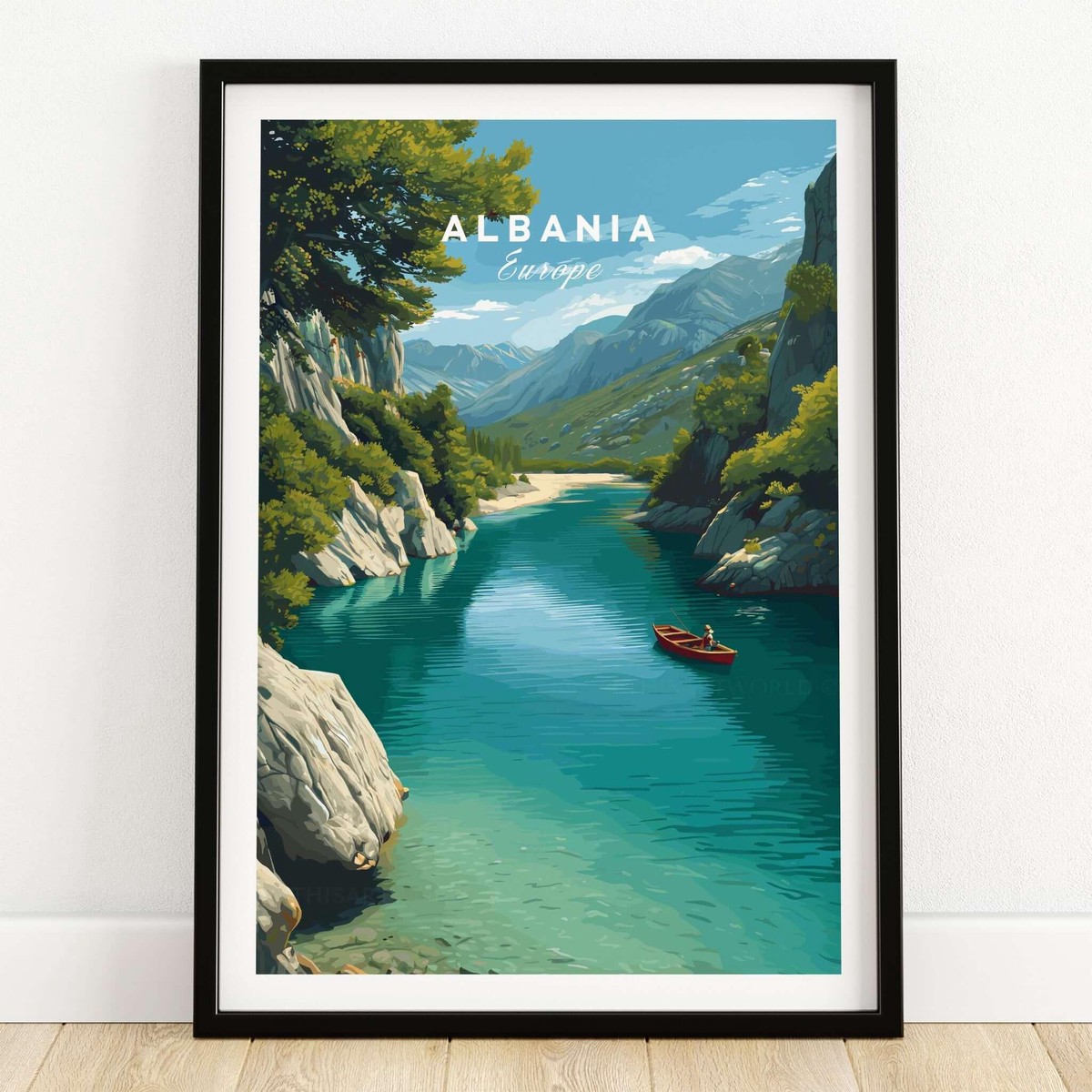 Albania Canvas Art Print