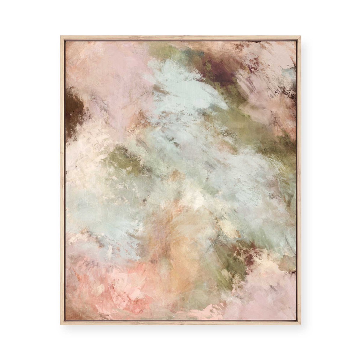 The Space Between Us Framed Canvas