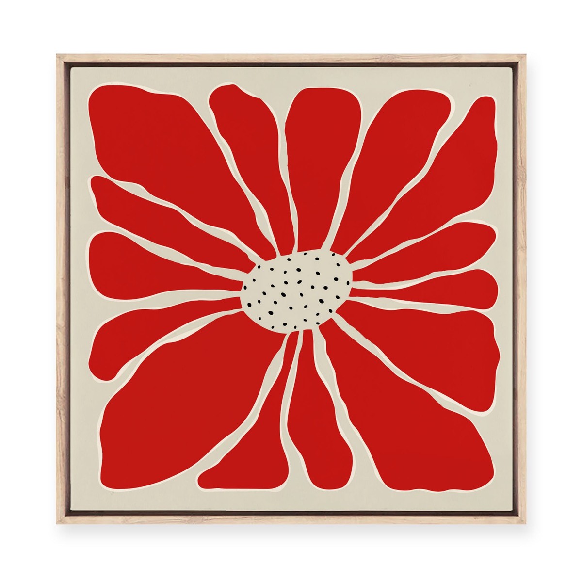 Blooming VI Framed Canvas