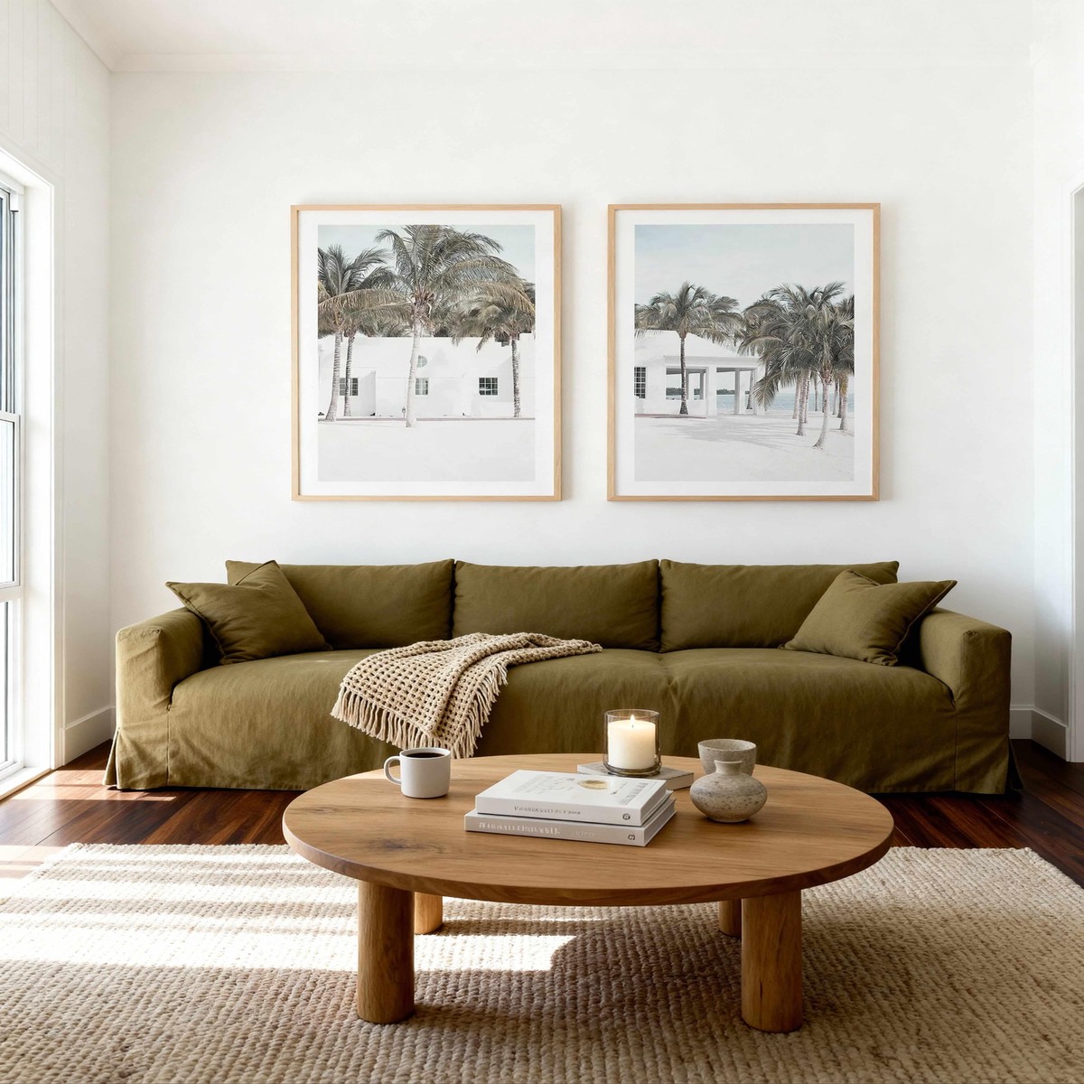Pacifico I II Art Print Set of 2 Matching Wall Art