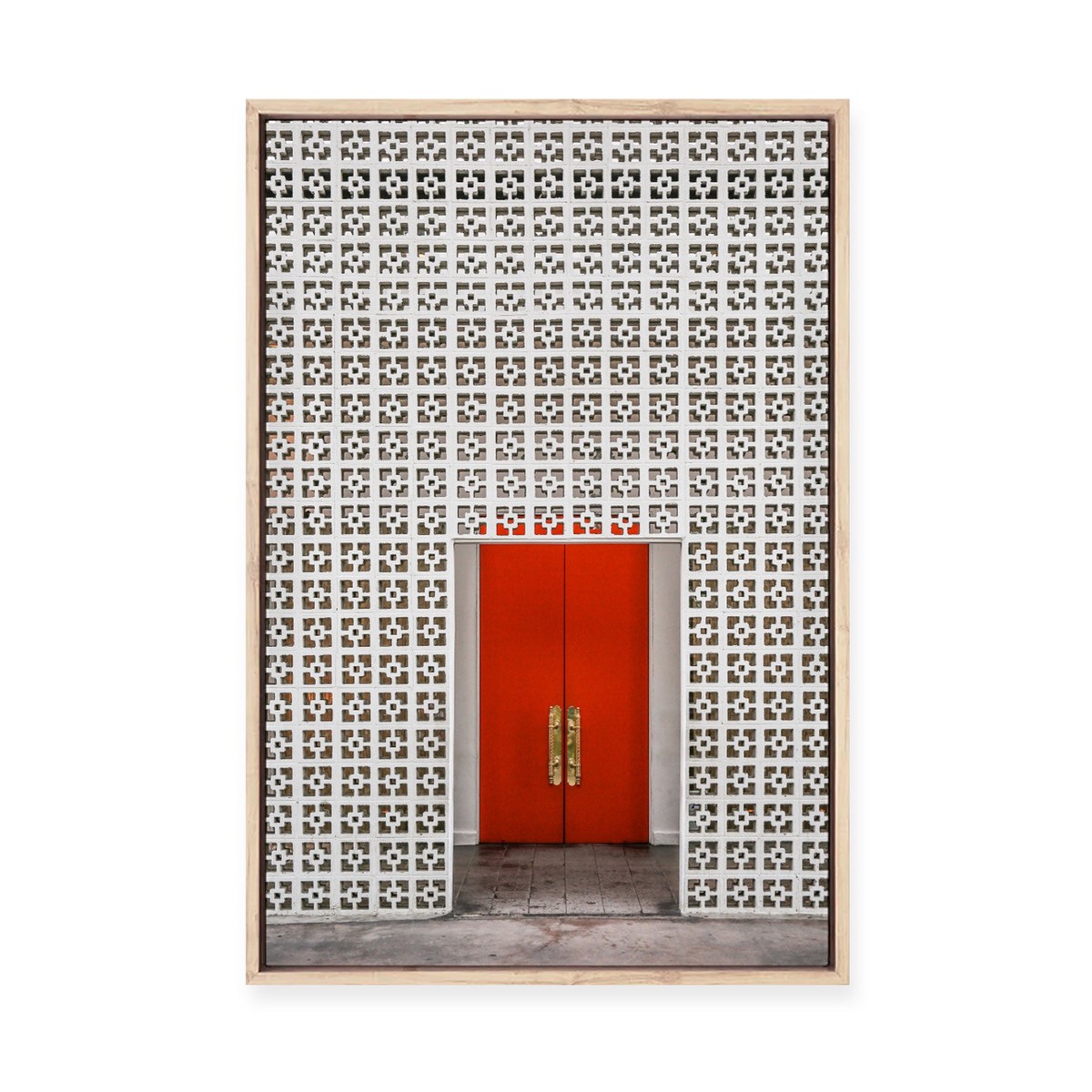 The Parker Framed Canvas