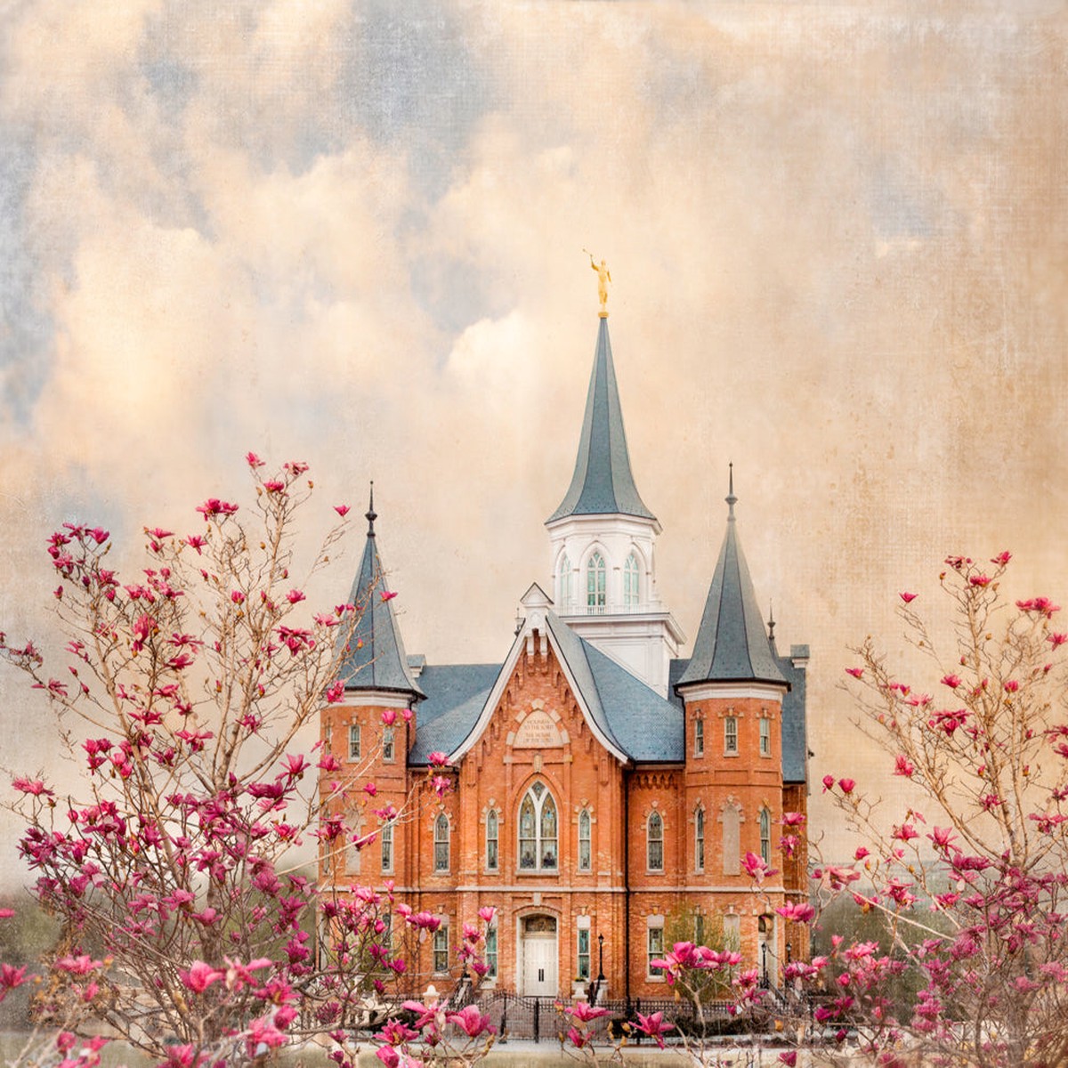 Provo City Center Temple- Blossoms