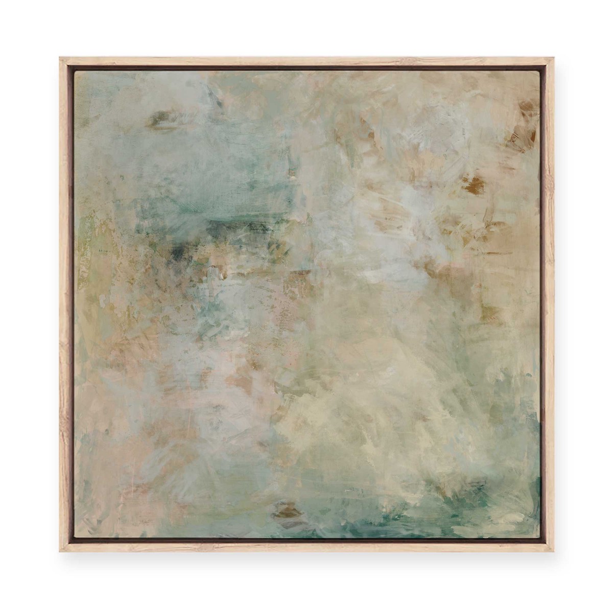 Twilight at the Tide Pool Framed Canvas