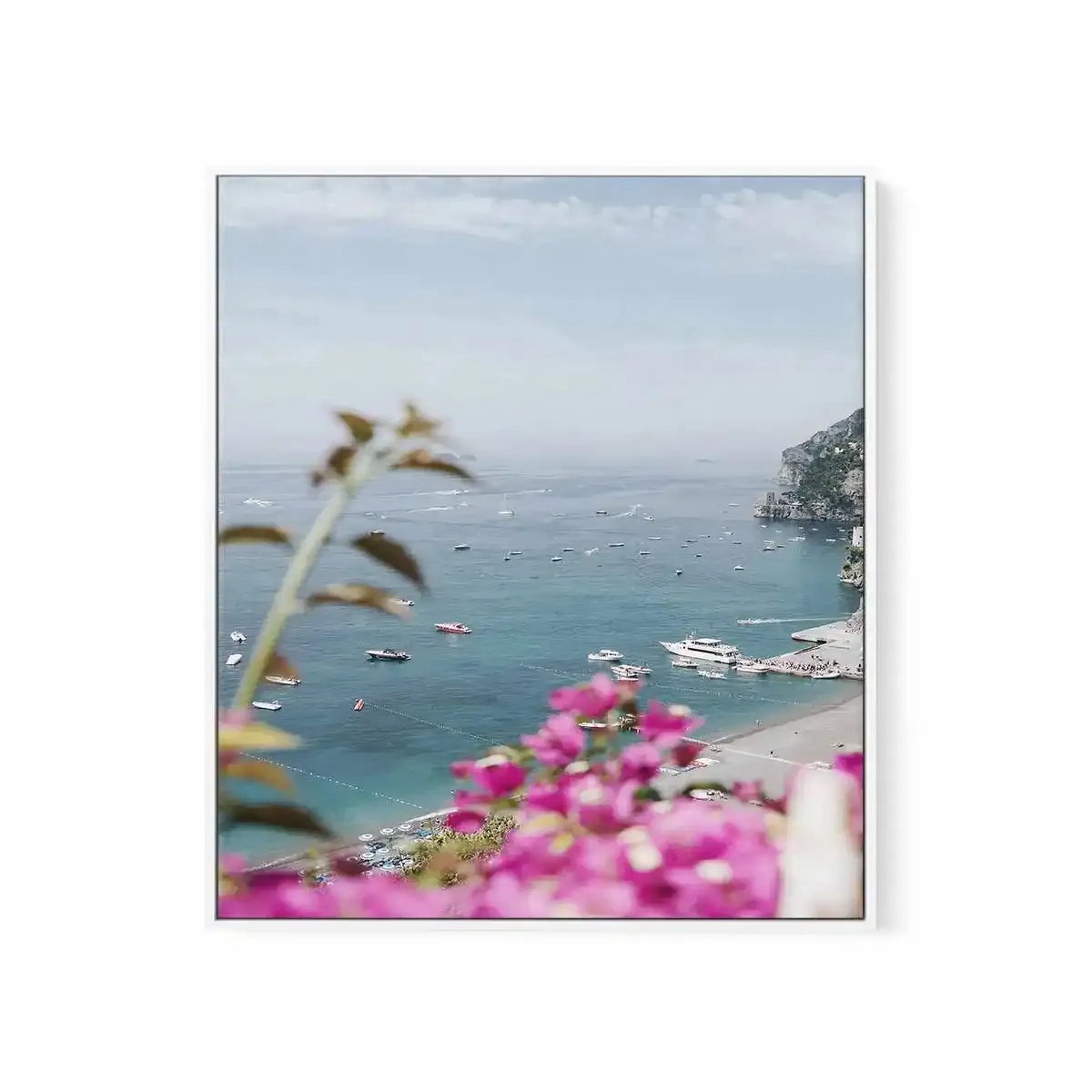 A Day On The Water by Renee Rae Framed Canvas Art Print