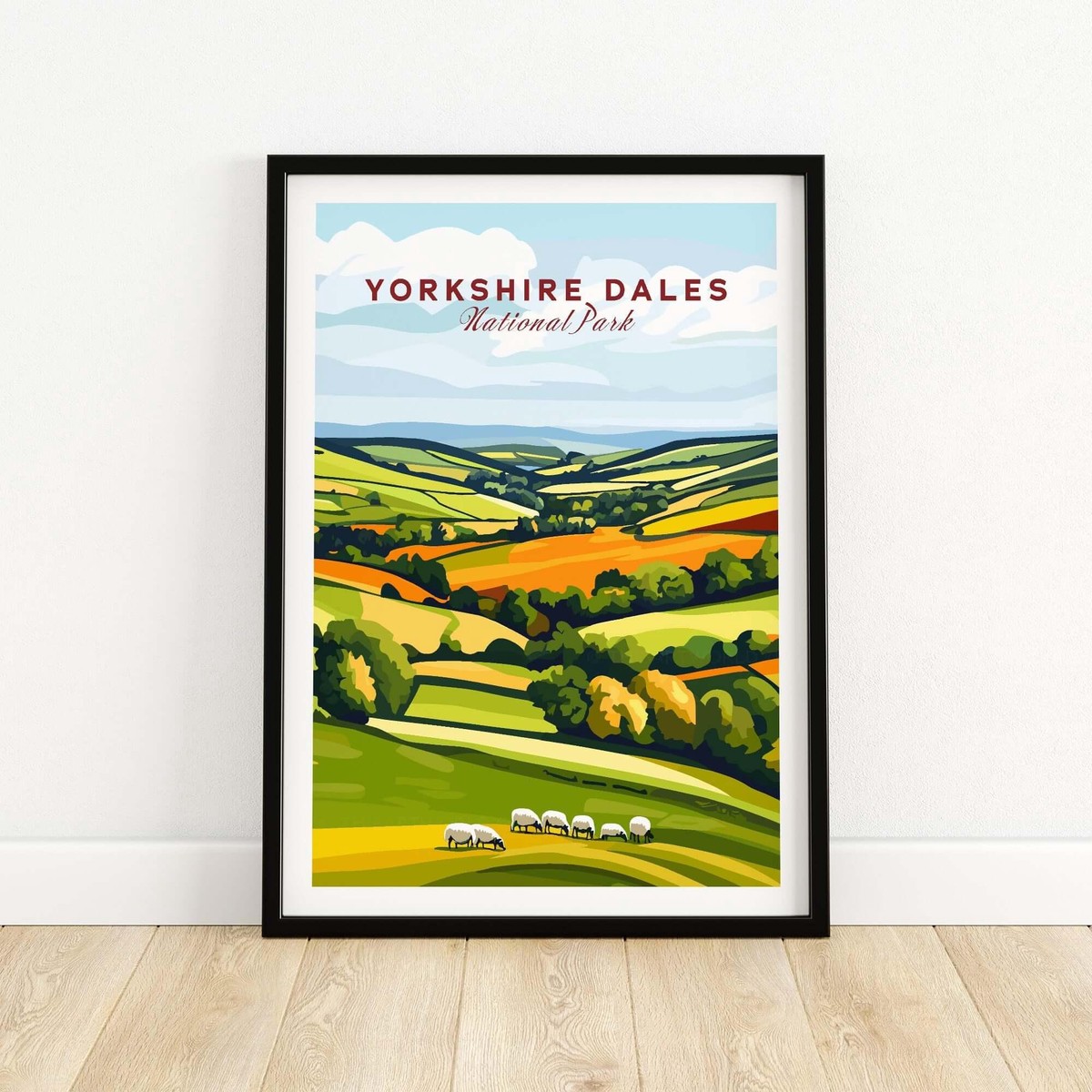 Yorkshire Dales National Park England Wall Art