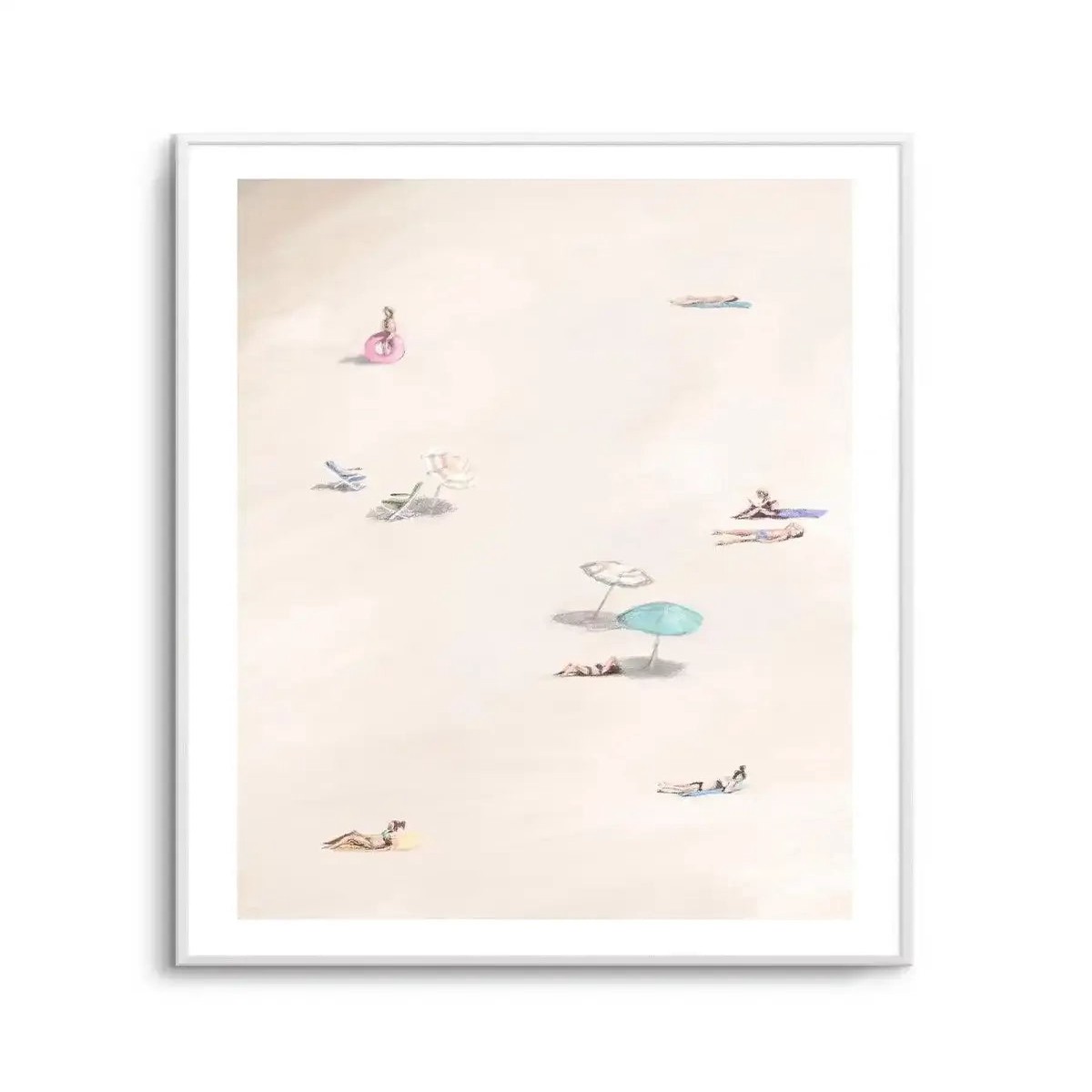 A Day at the Beach II Art Print
