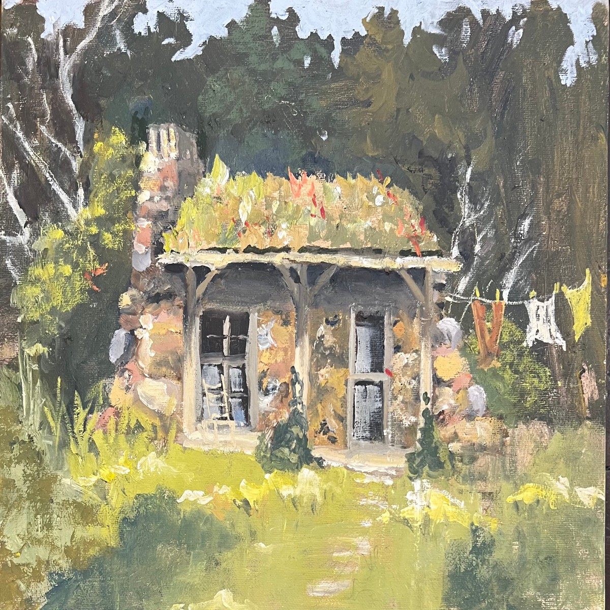 Sanctuary - original by Hazel McKegney